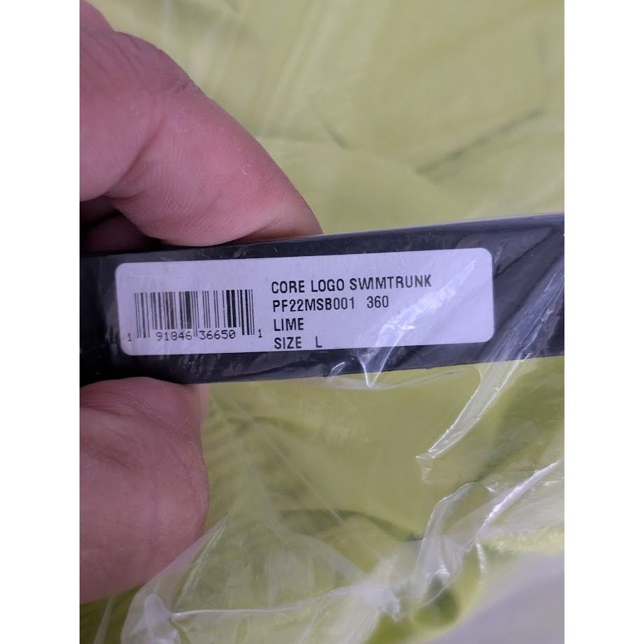 Amiri o1rshd1 Core Logo Swim Trunk Shorts in Lime Size US 34 / EU 50 - 9 Thumbnail