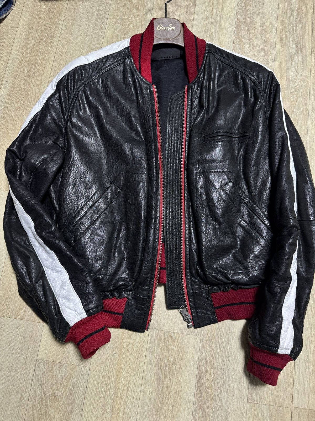 Haider Ackermann Haider ackermann leather bomber Size US L / EU 52-54 / 3 - 1 Thumbnail