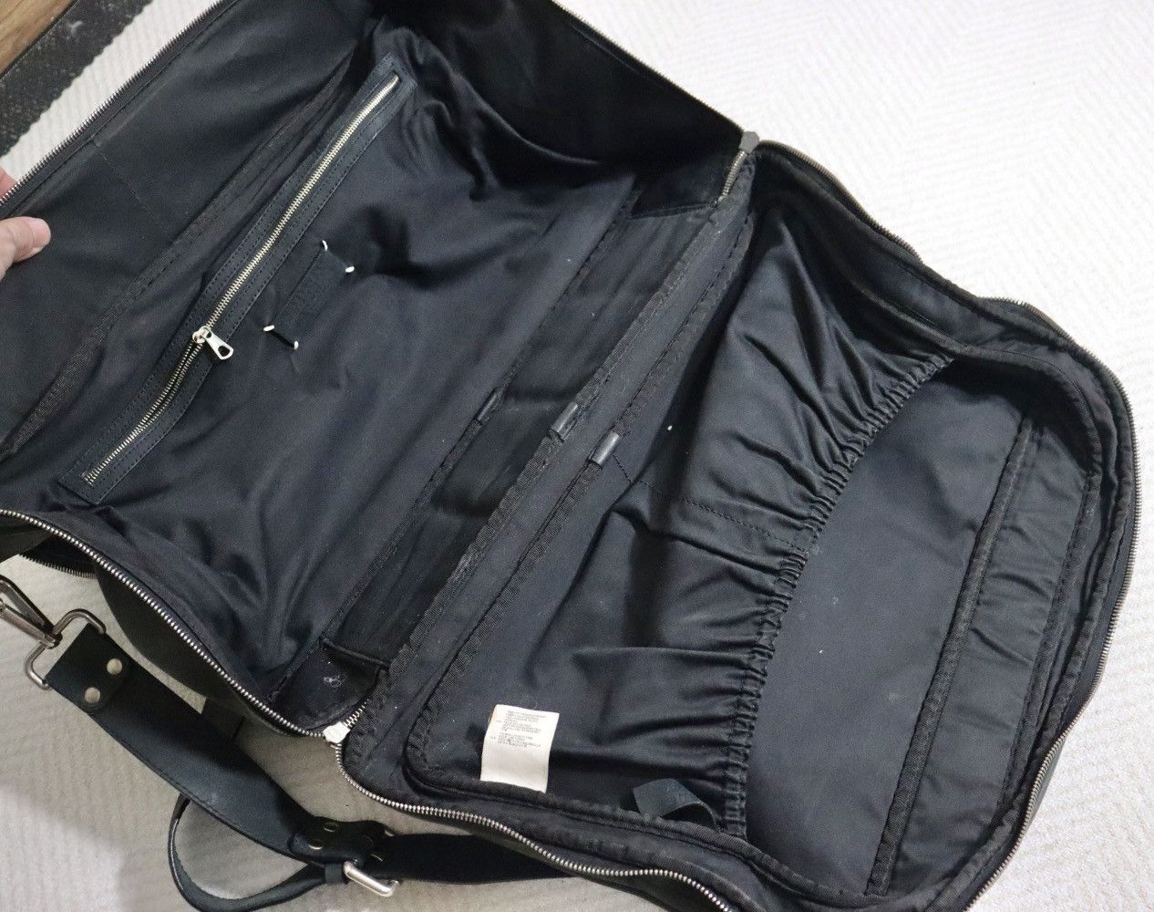 Maison Margiela Maison Martin Margiela Nubuck Leather travelling bag Size ONE SIZE - 10 Thumbnail
