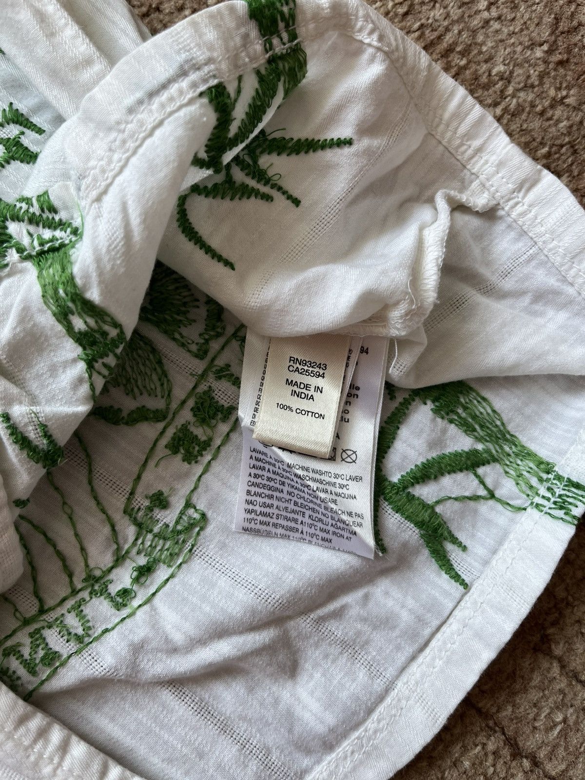 Diesel Vintage Diesel Authentic Havaii Tropical White Buttons Shirt Size M / US 6-8 / IT 42-44 - 6 Thumbnail