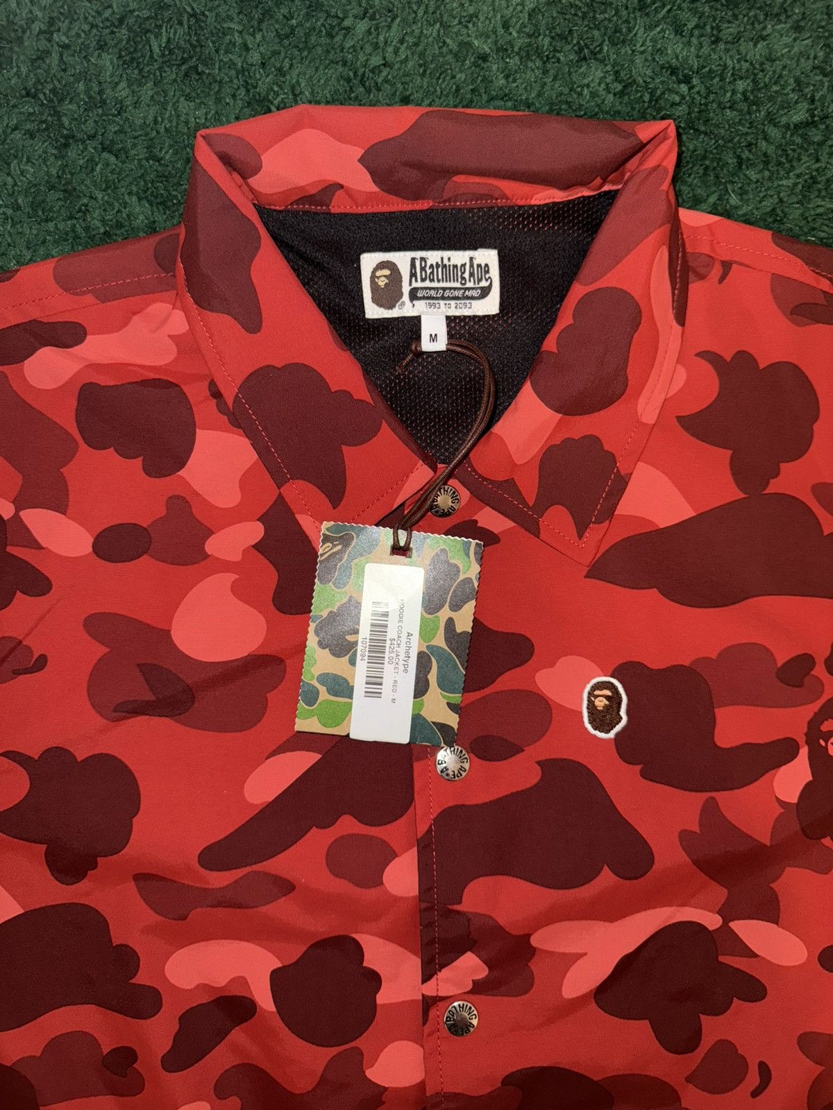 Bape BAPE Hoodie Coach Jacket Sz.M Size US M / EU 48-50 / 2 - 5 Thumbnail