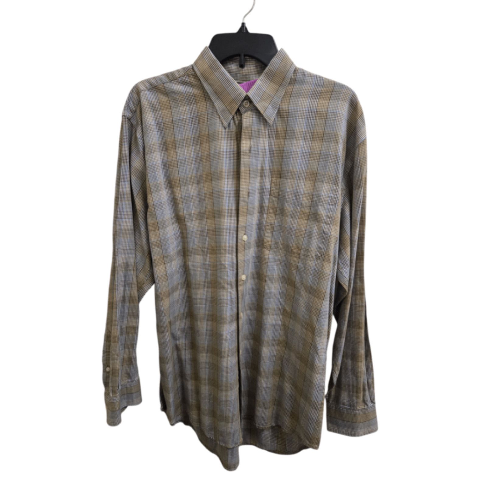 Cutter & Buck Very Good L Brown Plaid Cutter & Buck Button-Up Shirt Size US L / EU 52-54 / 3 - 1 Thumbnail