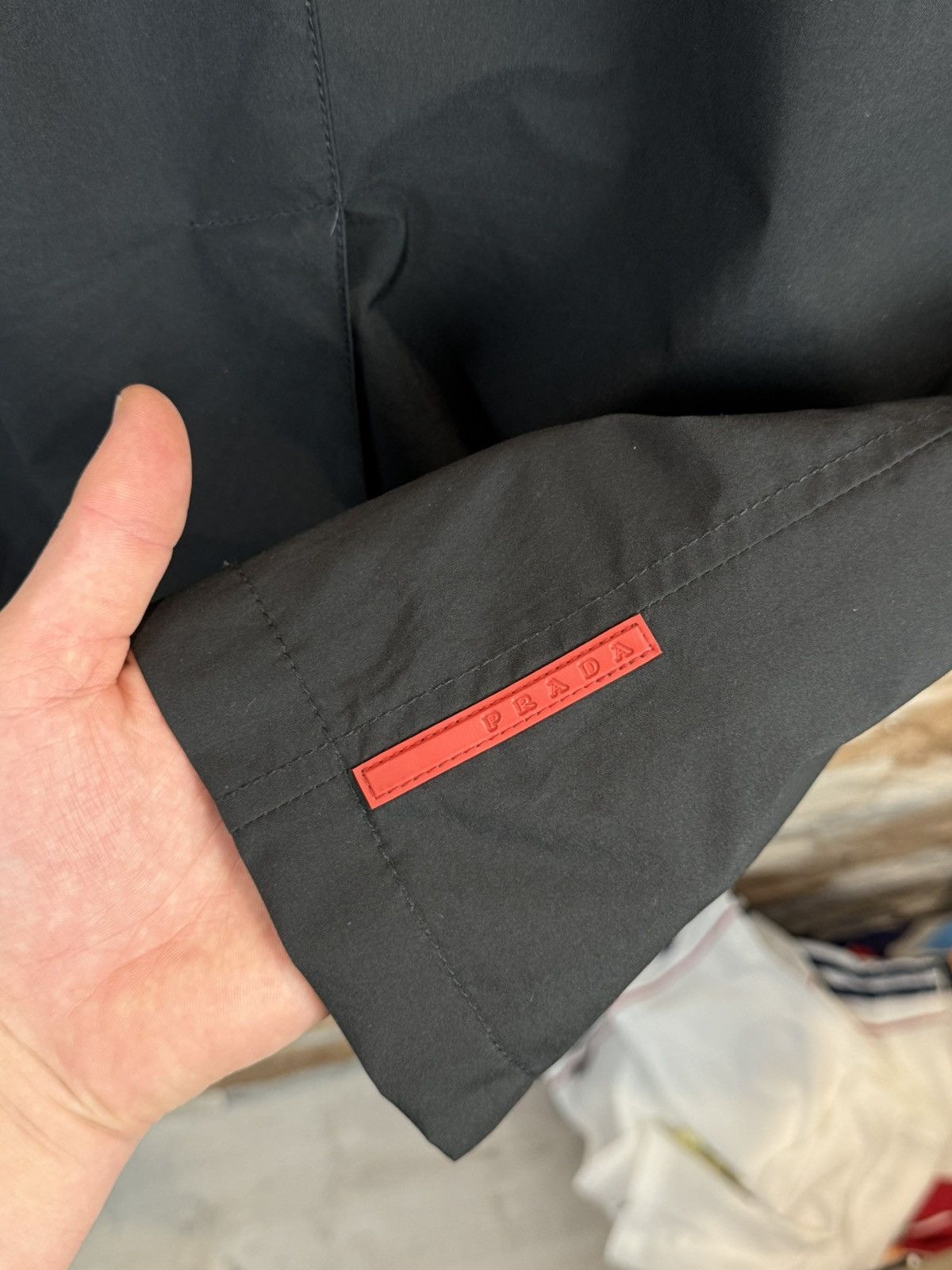 Prada Trench coach cloaks Prada jacket prada Art Sgv850 gore tex Size US L / EU 52-54 / 3 - 10 Thumbnail