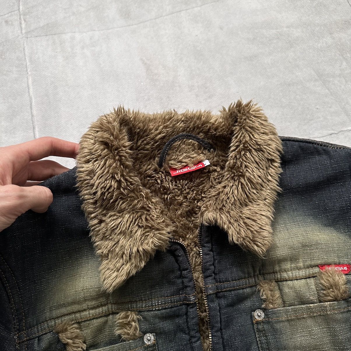 Hysteric Glamour × Undercover Punk LGB If Six Was Nine Fur Jacket Rick Owens Style Size L / US 10 / IT 46 - 11 Thumbnail