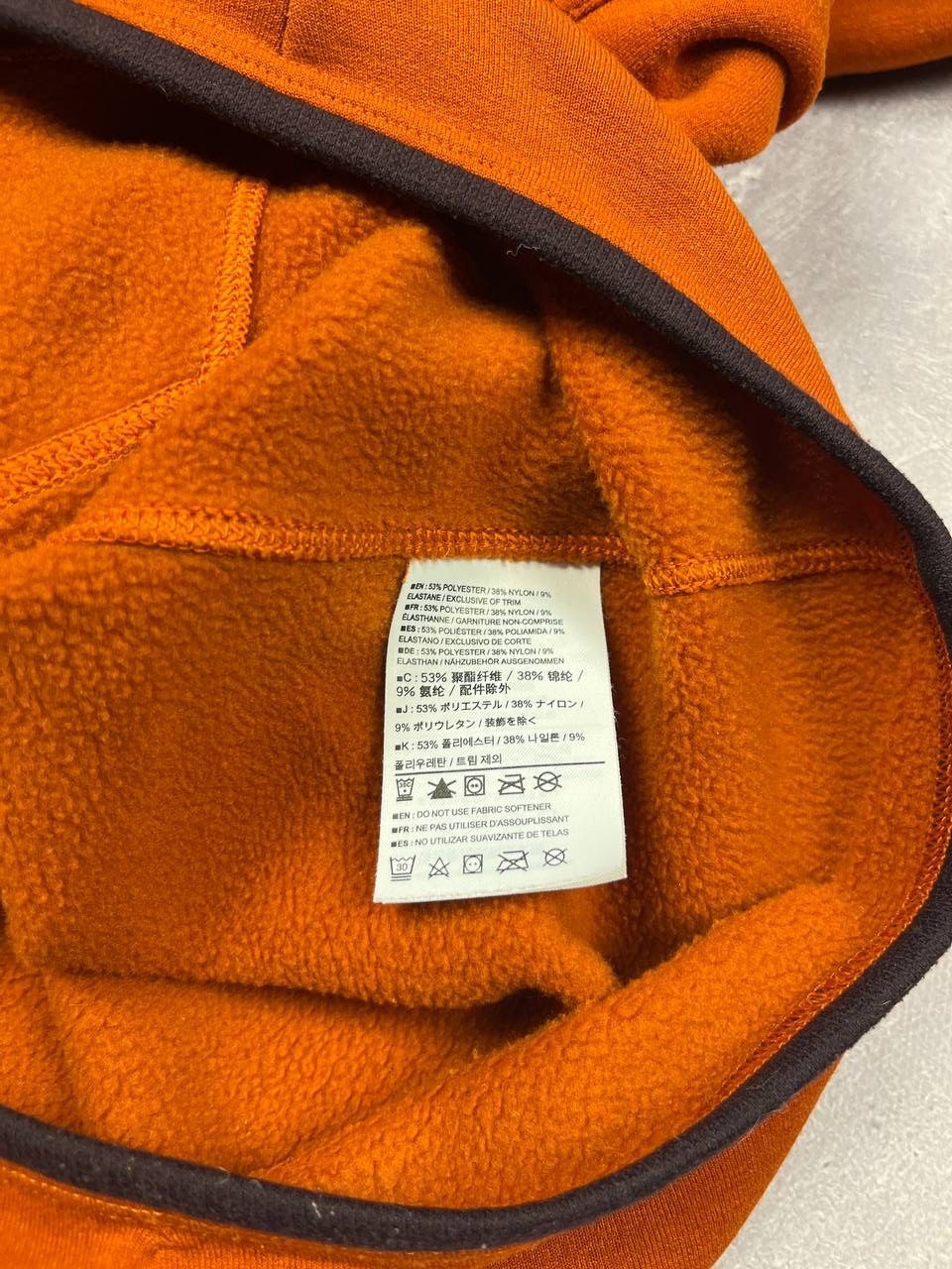 Arc'teryx Arc'teryx Men's Orange Full Zip Hooded Fleece Hoodie Size L Size US L / EU 52-54 / 3 - 18 Thumbnail