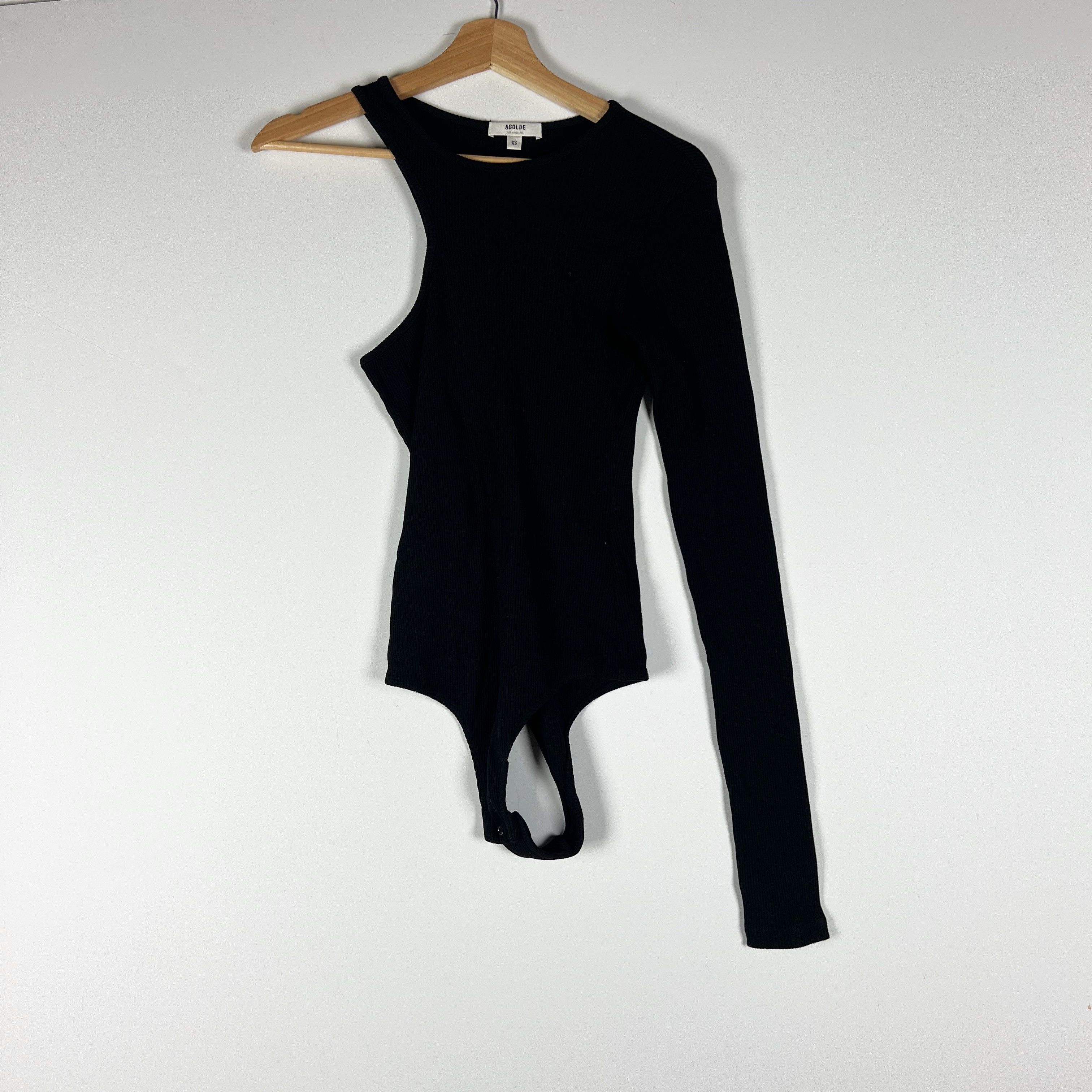 Agolde Agolde Bea Cutaway Ribbed Knit Stretch Size XS / US 0-2 / IT 36-38 - 1 Thumbnail