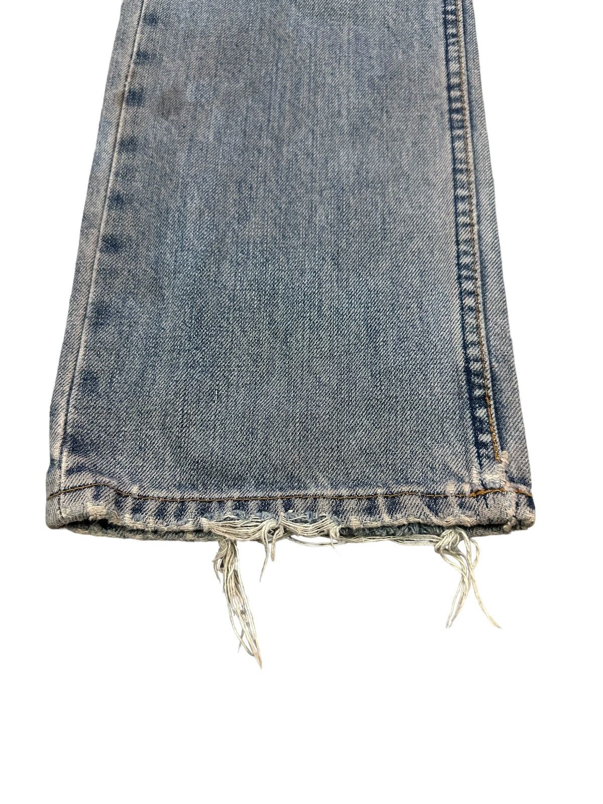 Levi's LEVIS 501 CUSTOM HIPPIE PATCHES DISTRESSED DENIM JEANS Size US 30 / EU 46 - 4 Thumbnail