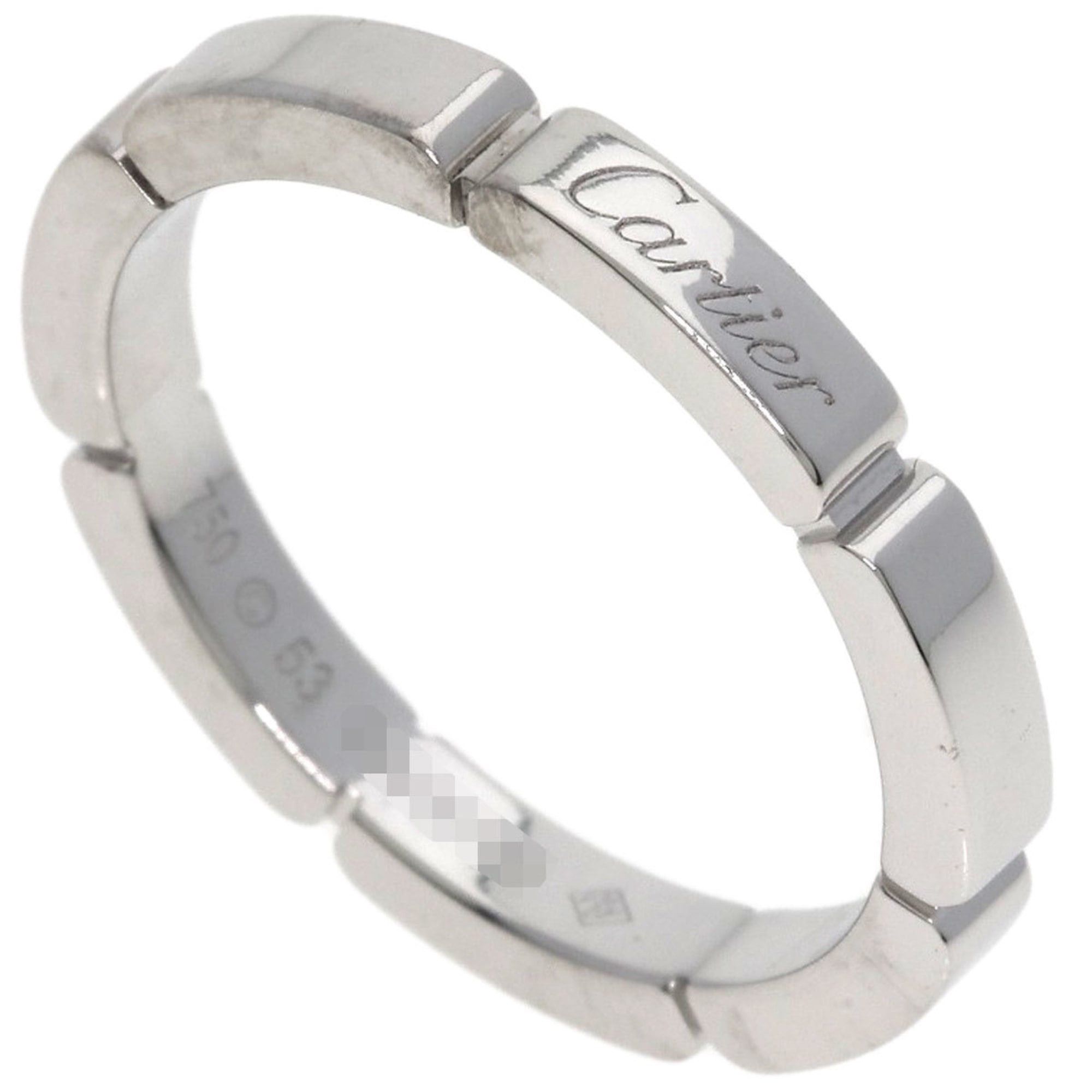 Cartier Cartier Maillon Panthère #53 Ring, 18K White Gold, Women's Size ONE SIZE - 1 Thumbnail