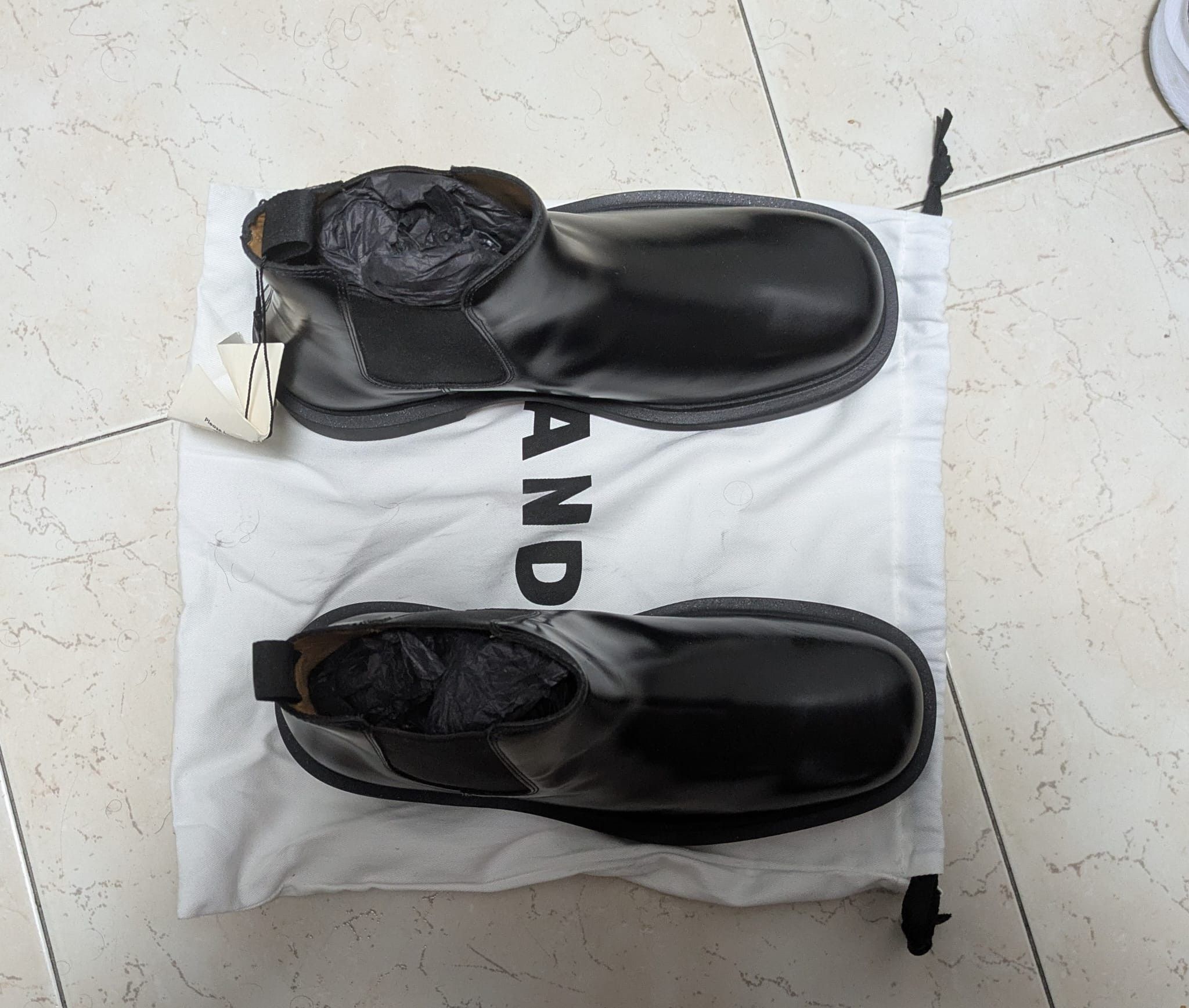Sandro Sandro Paris Black Chelsea Boots Size US 10 / EU 43 - 5 Thumbnail