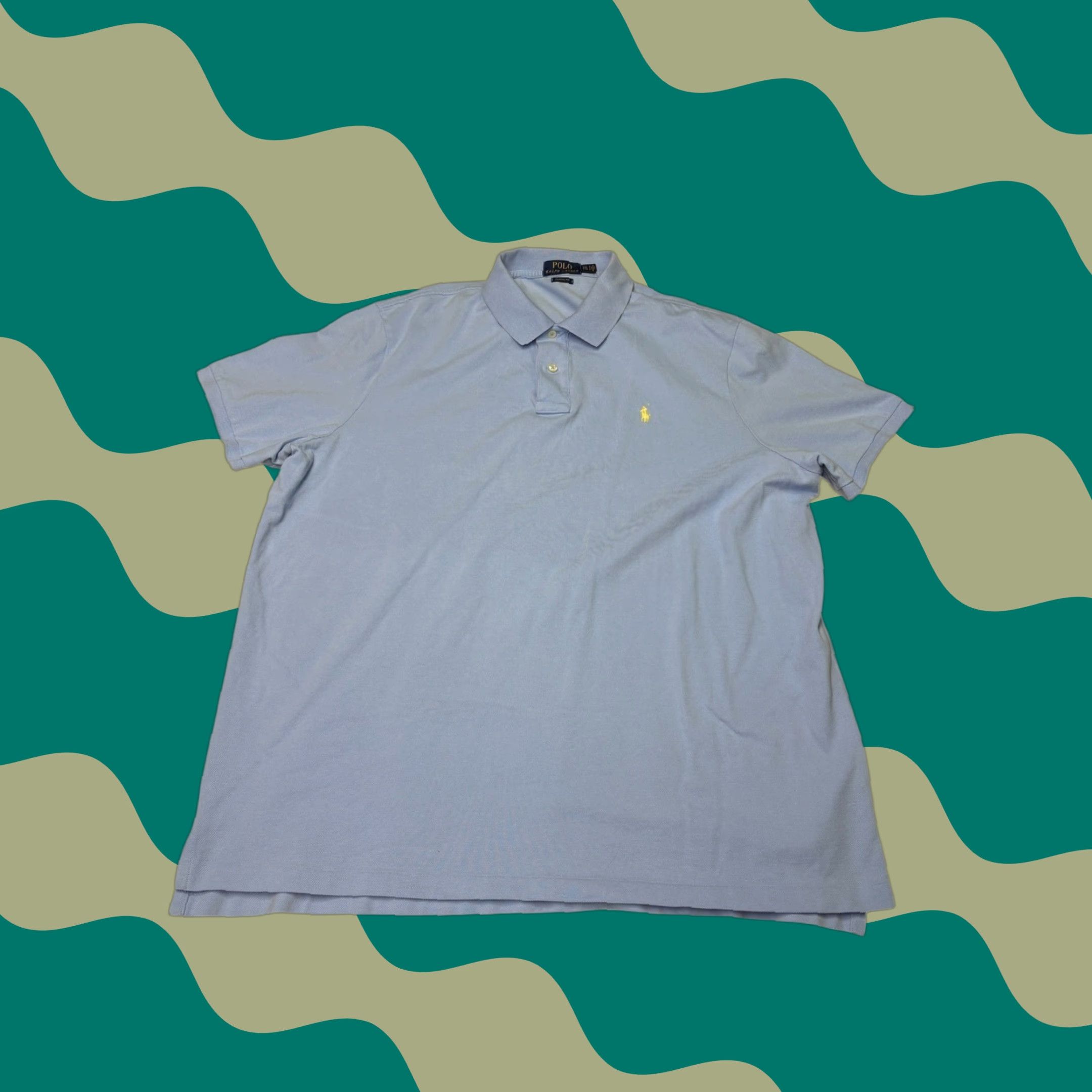 Polo Ralph Lauren Ralph Lauren Polo Shirt Mens XXL Classic Fit Light Blue Short Sleeve Size US XXL / EU 58 / 5 - 1 Thumbnail