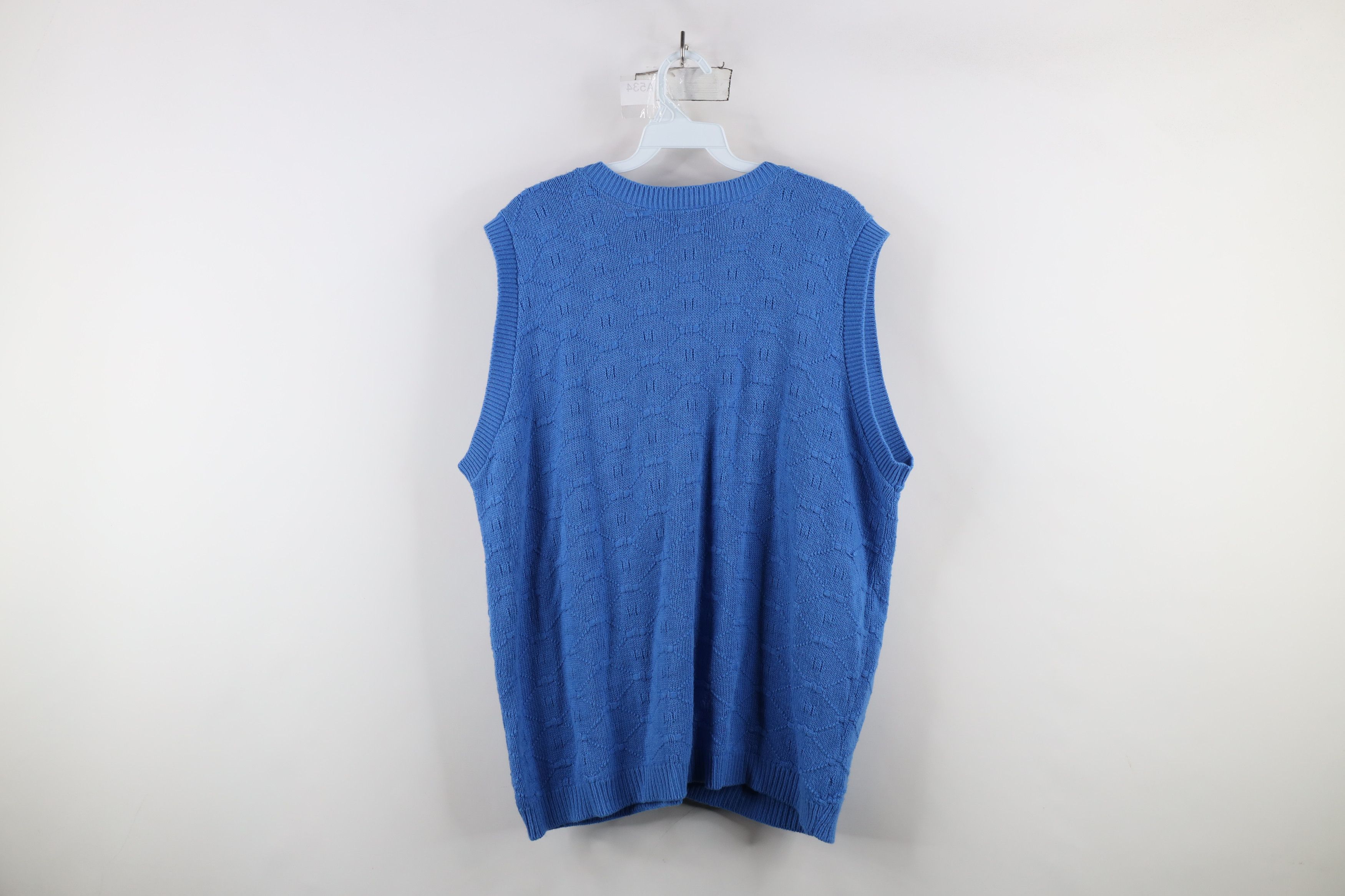 Vintage Vintage 90s Streetwear Knit Cardigan Sweater Vest USA Size XL / US 12-14 / IT 48-50 - 11 Thumbnail