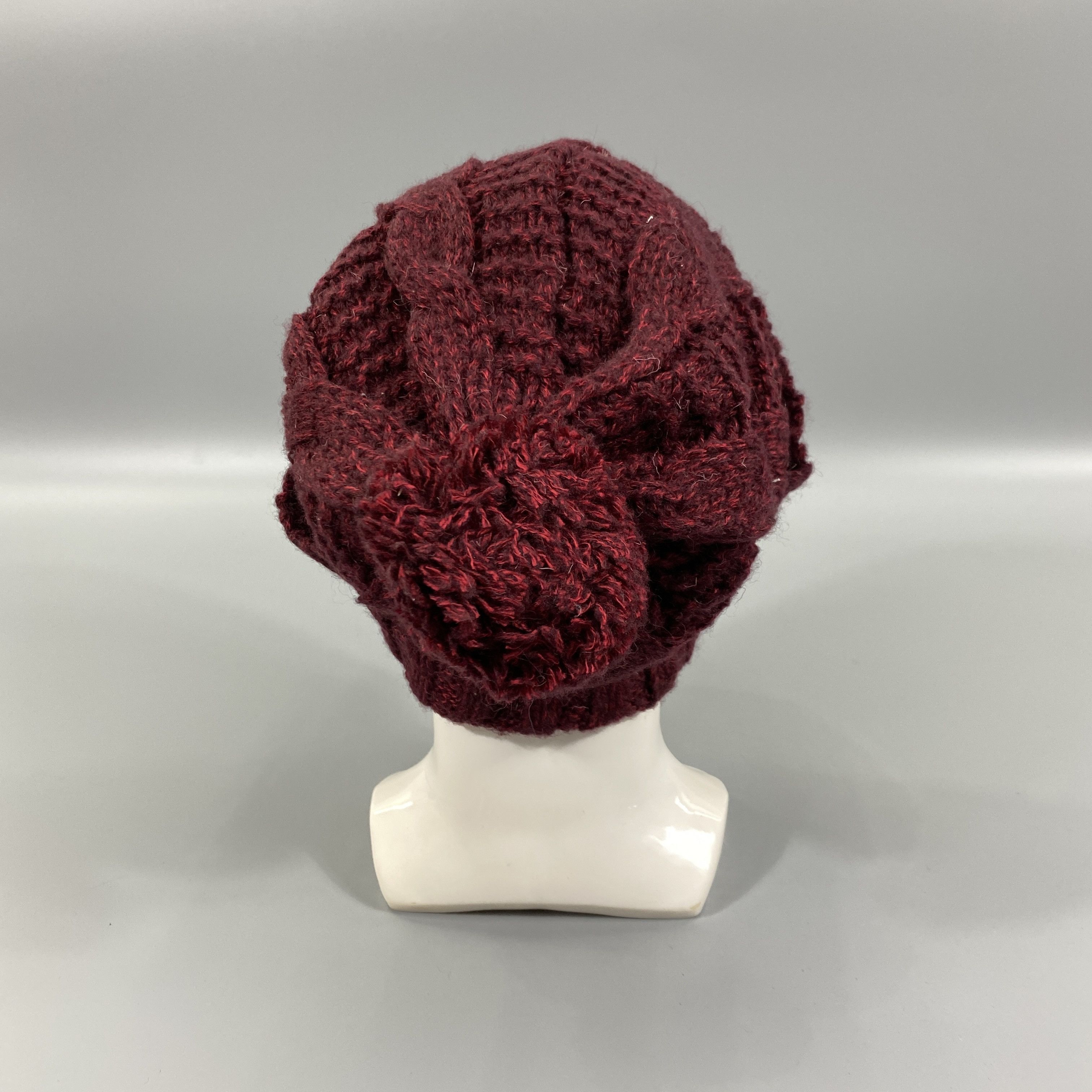 Japanese Brand Knitted Snow Cap Beanie Hat -BN965 Size ONE SIZE - 4 Thumbnail