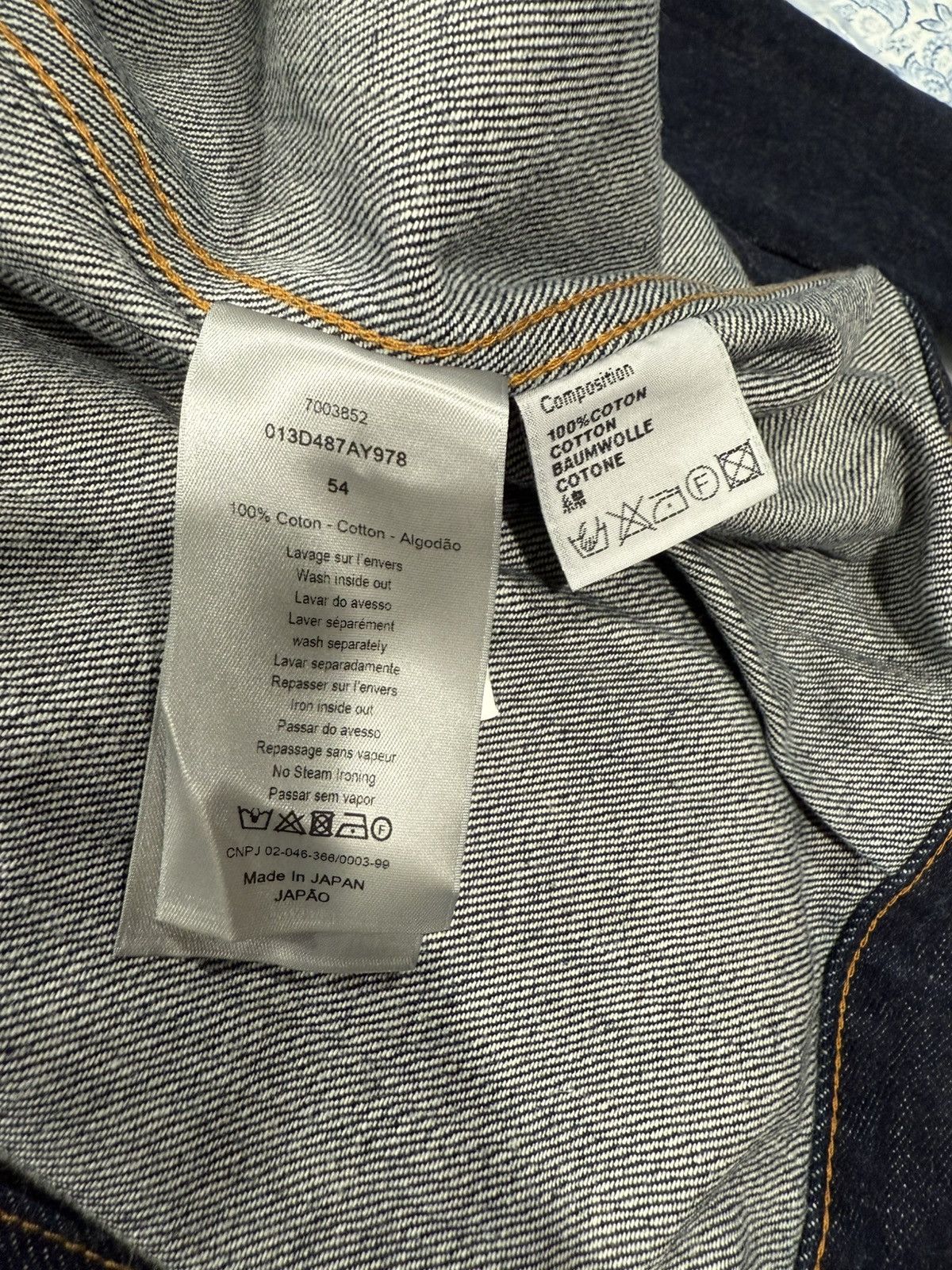 Dior Dior Selvedge Denim Saddle Jacket Size US L / EU 52-54 / 3 - 8 Thumbnail