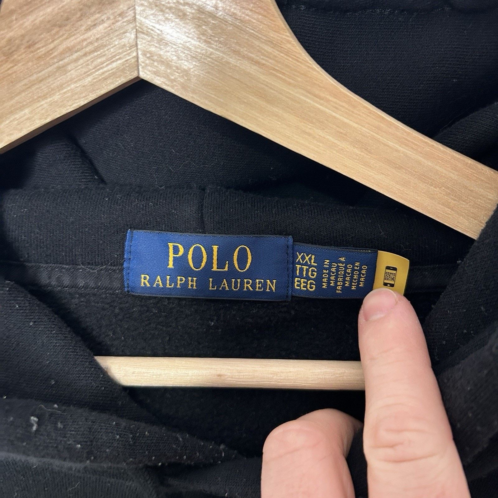 Polo Ralph Lauren Polo Ralph Lauren Cowboy Ranch Polo Bear Hoodie “Black” Size US XXL / EU 58 / 5 - 5 Thumbnail