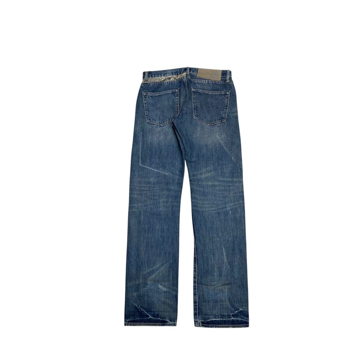 Neighborhood Neighborhood Anthony Savage Narrow Distressed Denim Pants Size US 32 / EU 48 - 4 Thumbnail