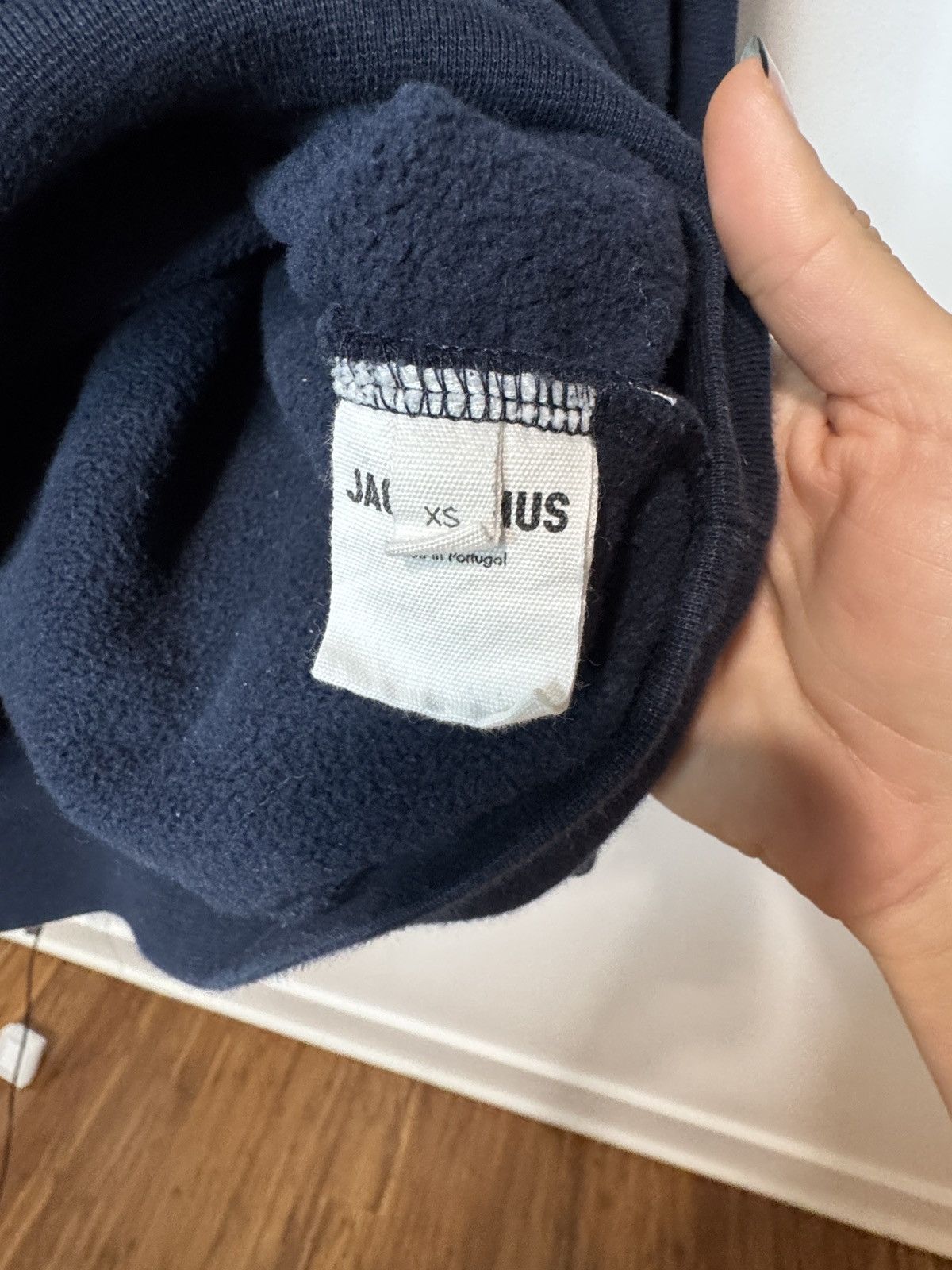 Jacquemus The Jacquemus sweatshirt dark navy Size US XS / EU 42 / 0 - 8 Thumbnail