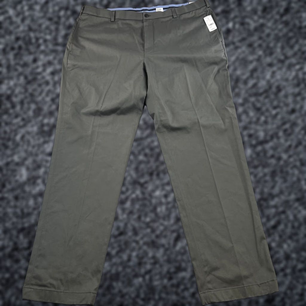 Brooks Brothers Brooks Brothers Pants Mens 44x34 Gray Advantage Chino Light Stretch Casual Size US 44 / EU 60 - 1 Thumbnail