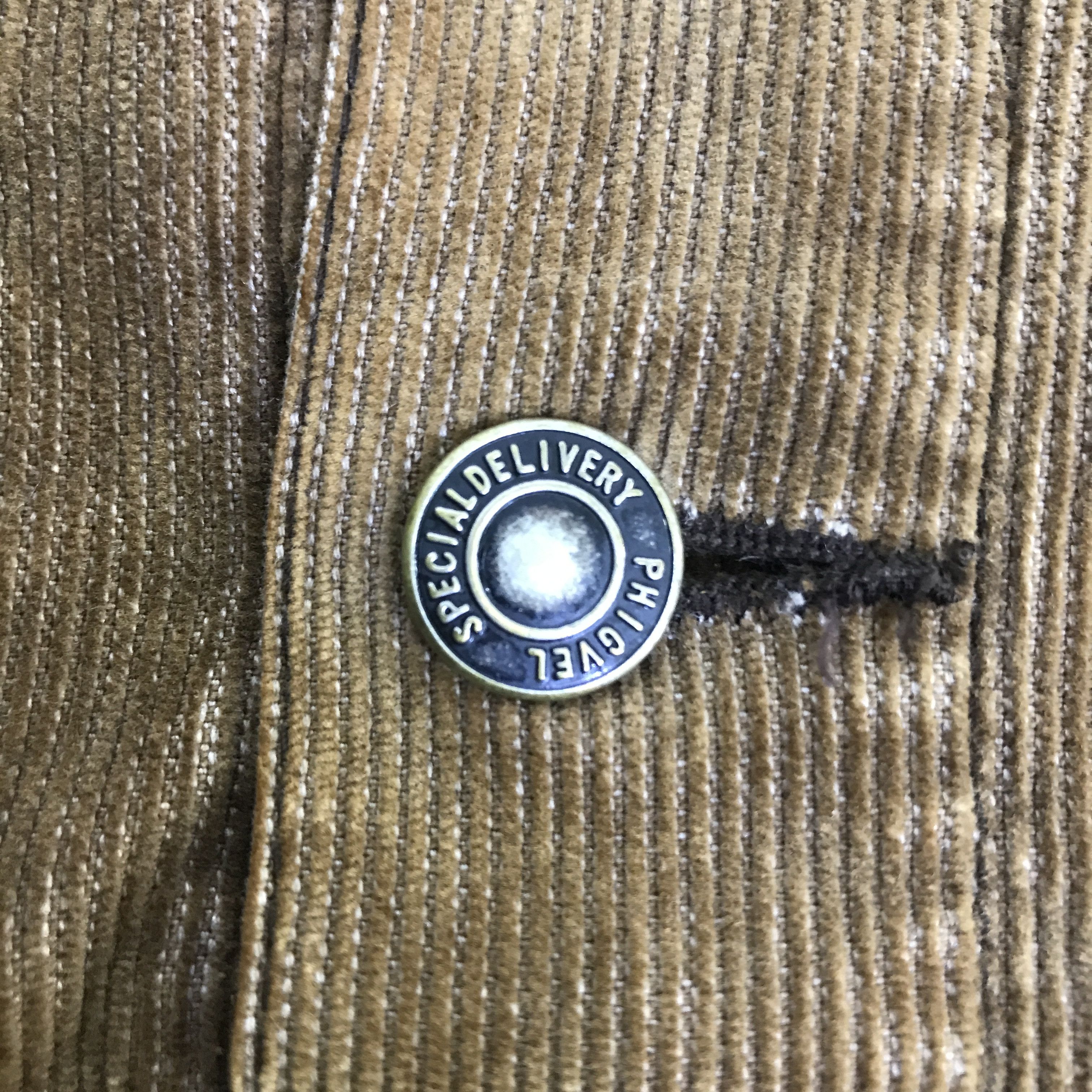 PHIGVEL MAKERS & Co. Vintage Phigvel cordury sun Faded Jacket K87B4 Size US L / EU 52-54 / 3 - 10 Thumbnail