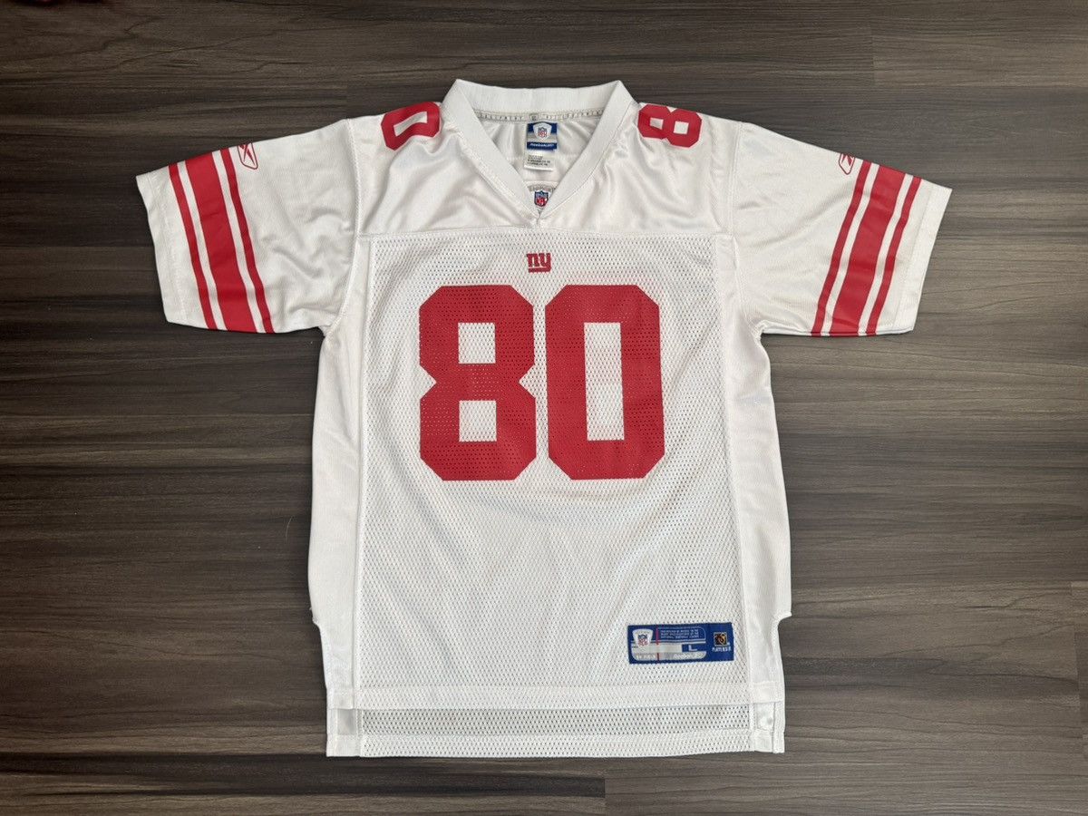 Reebok YOUTH Jeremy Shockey #80 New York Giants Jersey 14-16 Size US L / EU 52-54 / 3 - 1 Thumbnail