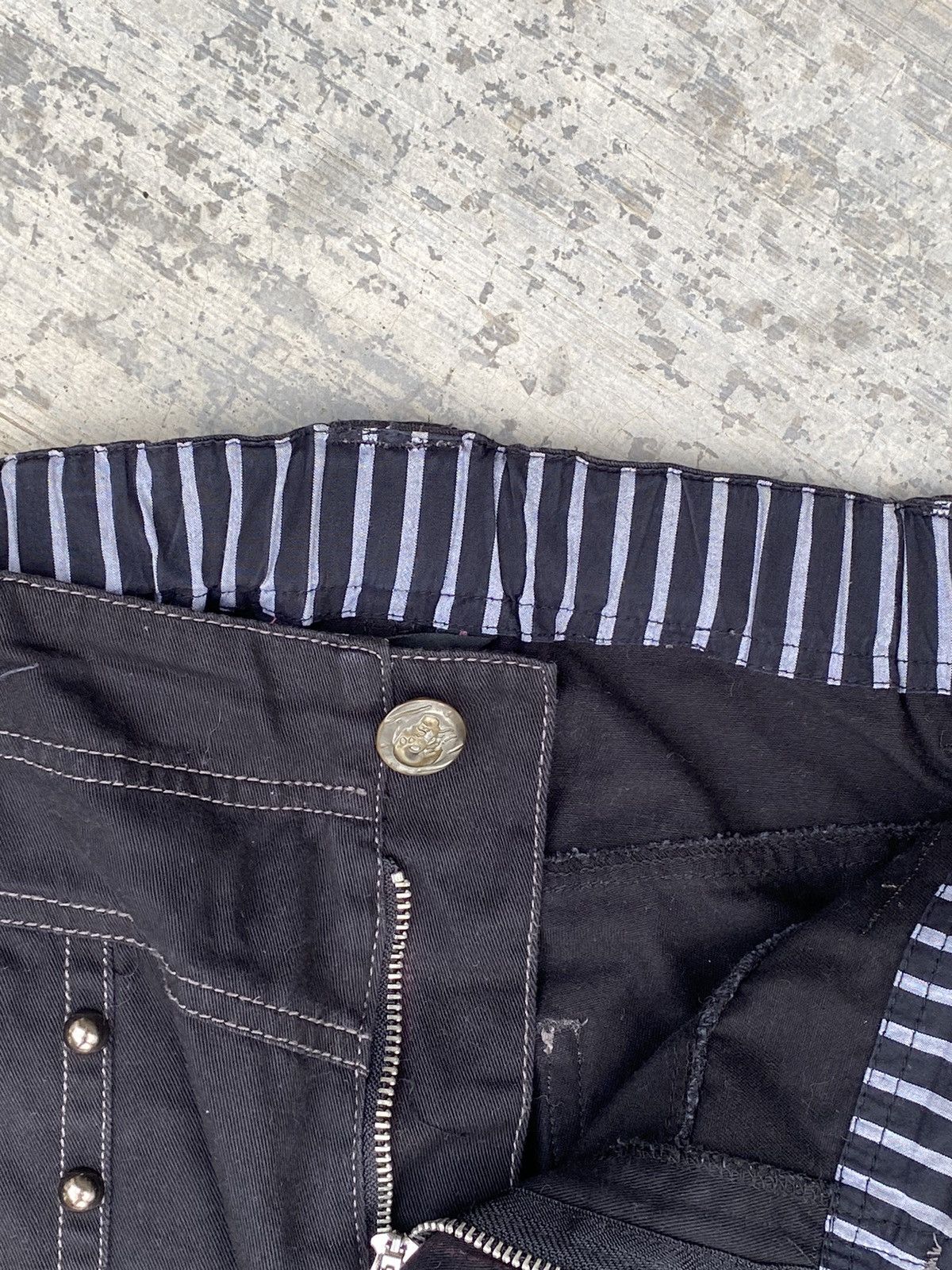 Japanese Brand Vintage Algonquins checker board punk bondage pants Size US 28 / EU 44 - 3 Thumbnail