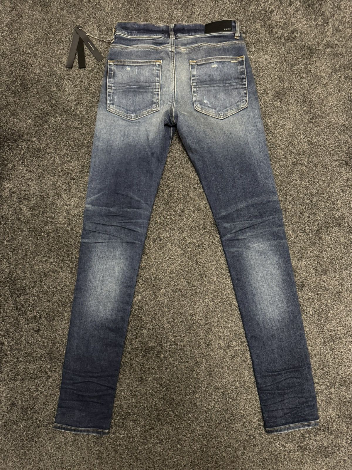 Amiri Amiri Deep Classic Indigo Stack Jeans Size US 30 / EU 46 - 2 Thumbnail