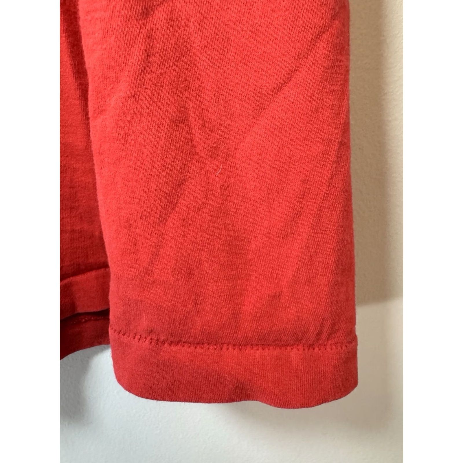 Fruit Of The Loom VINTAGE Lone Star Steakhouse & Saloon Shirt Men’s Large Red Single Stitch 90s T Size US L / EU 52-54 / 3 - 4 Thumbnail