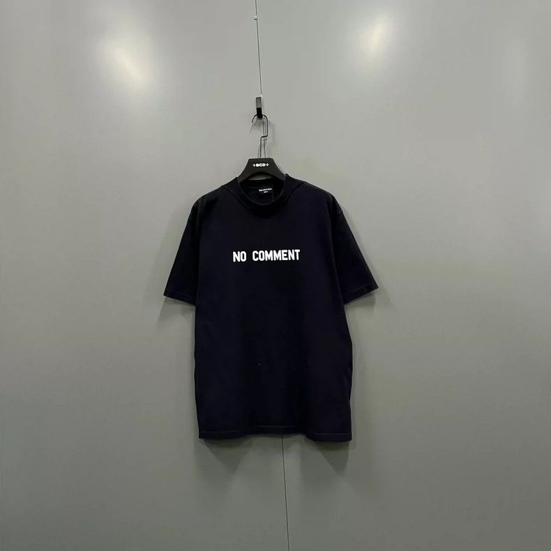 Balenciaga Balenciaga Solid Color Letter Print Short Sleeve Size US XXS / EU 40 - 1 Thumbnail
