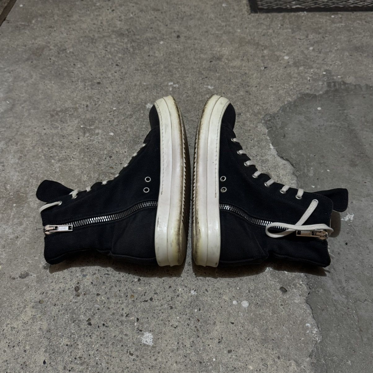 Rick Owens Rick owens drkshdw vegan ramones Size US 9 / EU 42 - 3 Thumbnail