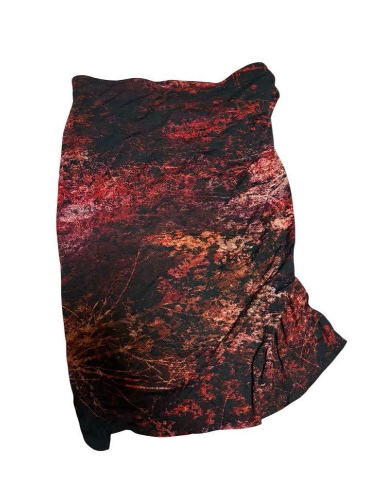 Helmut Lang HELMUT LANG sizeS Semi-superior skirt with irregular folds Size 25" / US 0 / IT 36 - 6 Thumbnail