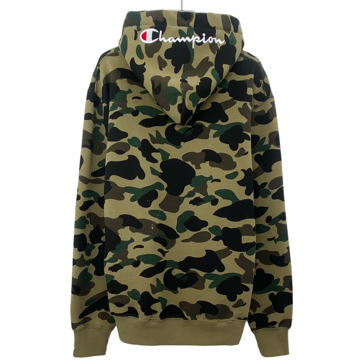 Bape BAPE Back Letter Logo Hooded Sweatshirt K26WX Size US M / EU 48-50 / 2 - 2 Thumbnail
