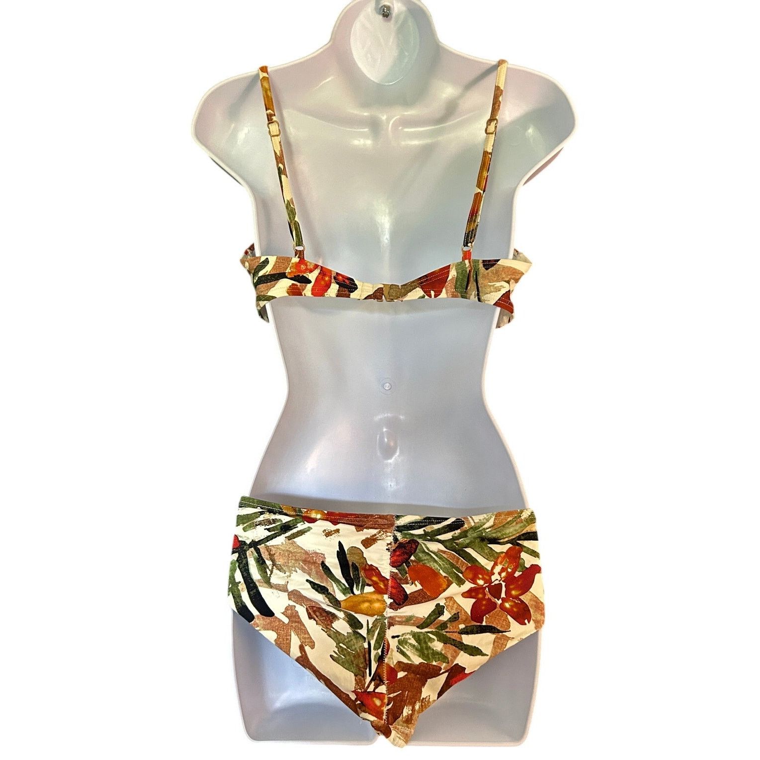 Vince Camuto New Vince Camuto Floral Bikini Set Cheeky Bottom Set, Size L Size L / US 10 / IT 46 - 2 Thumbnail