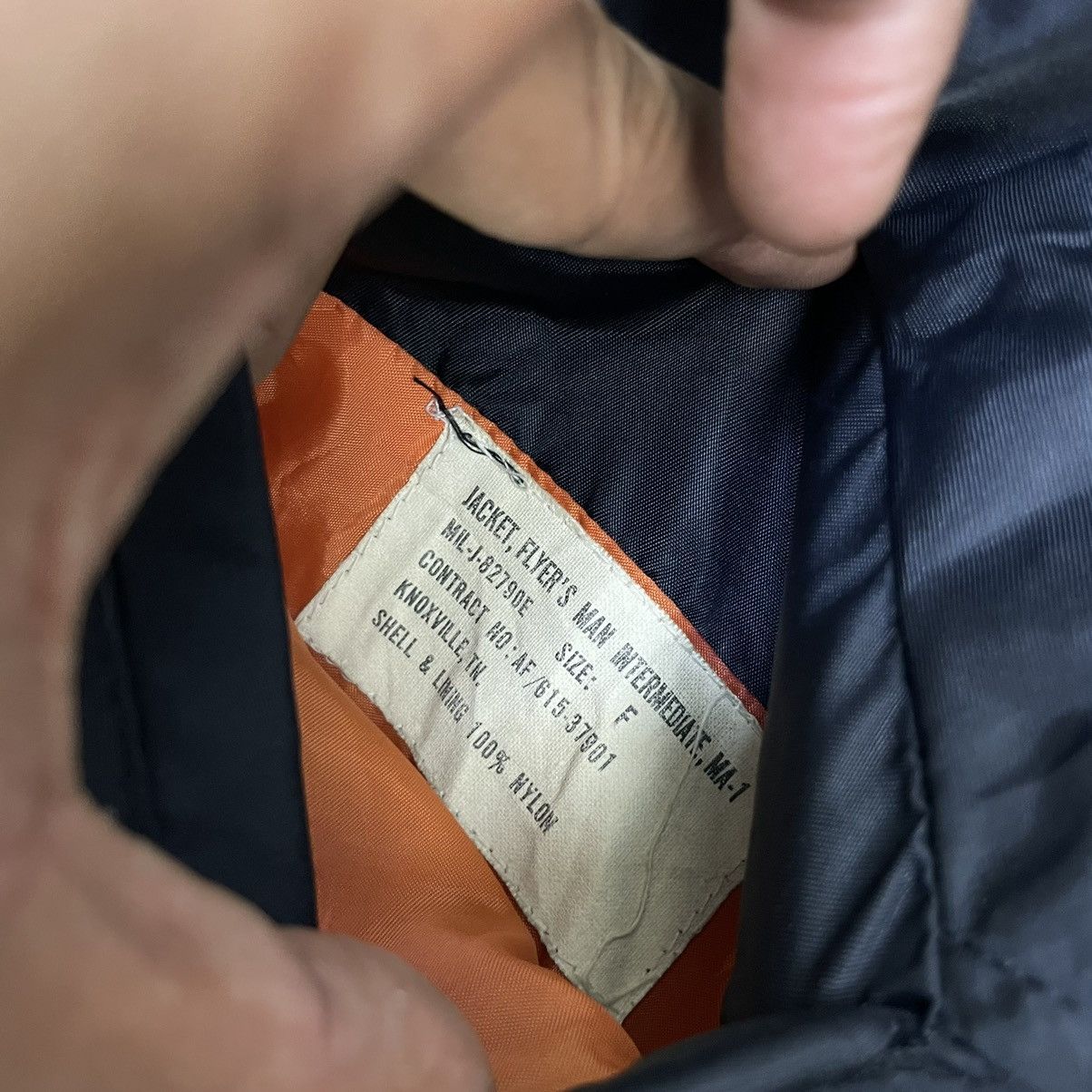 Vintage 🔥Vintage Bomber Ma1 Top Gun Jacket Size US M / EU 48-50 / 2 - 12 Thumbnail