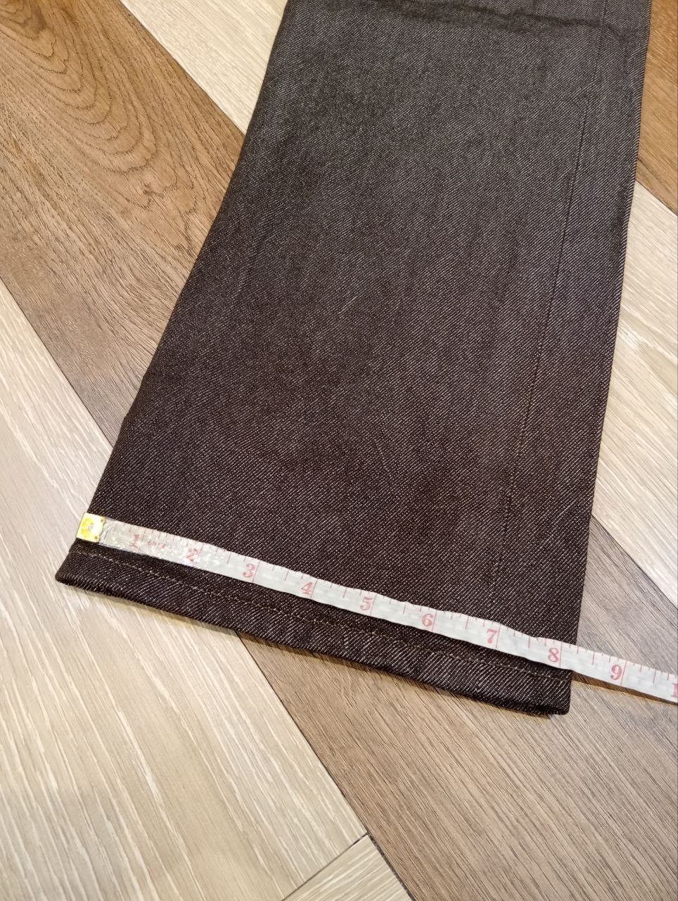 Louis Vuitton LUXURY LOUIS VUITTON COMBINE WOOL COTTON SELVEDGE PANTS Size US 34 / EU 50 - 22 Thumbnail