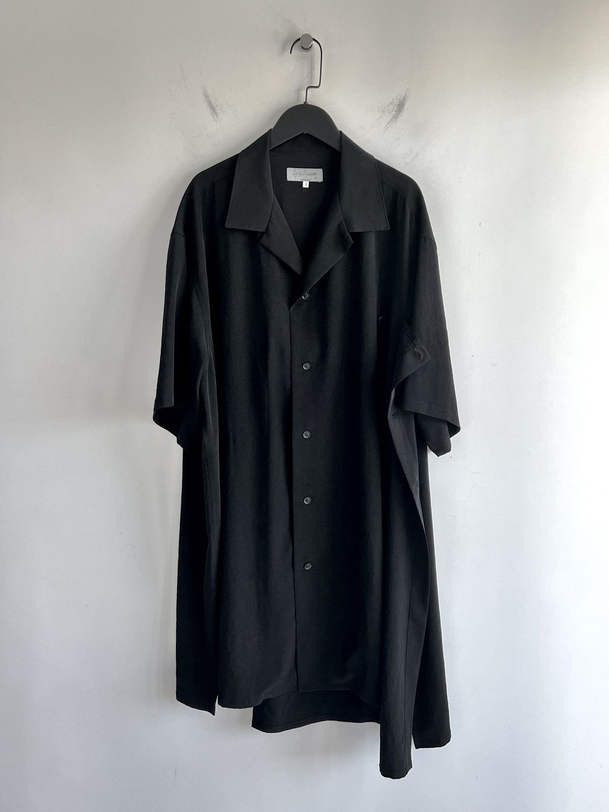 トップス YohjiYamamoto POURHOMME BLACKshirt Yohji Yamamoto POUR HOMME Crew Neck Short Sleeve T-Shirt _