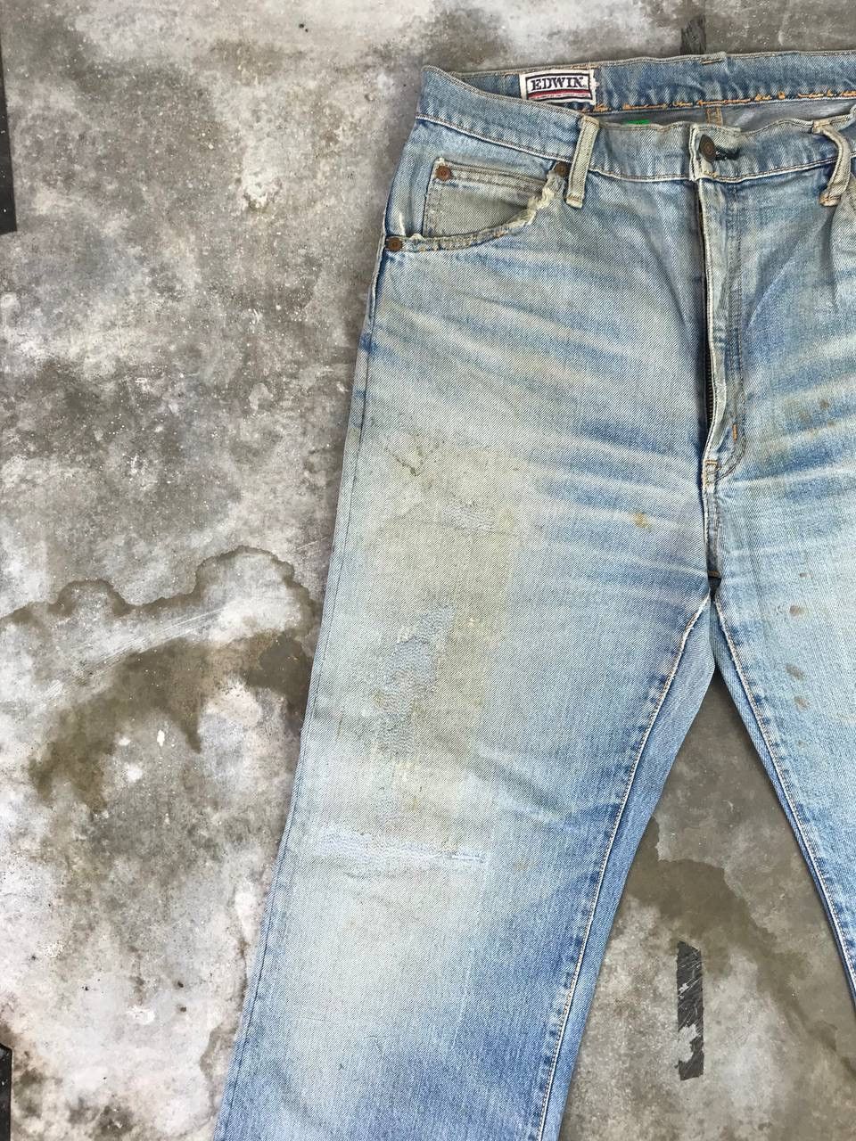 Edwin Vintage Edwin Distressed Denim Pants Size US 32 / EU 48 - 5 Thumbnail