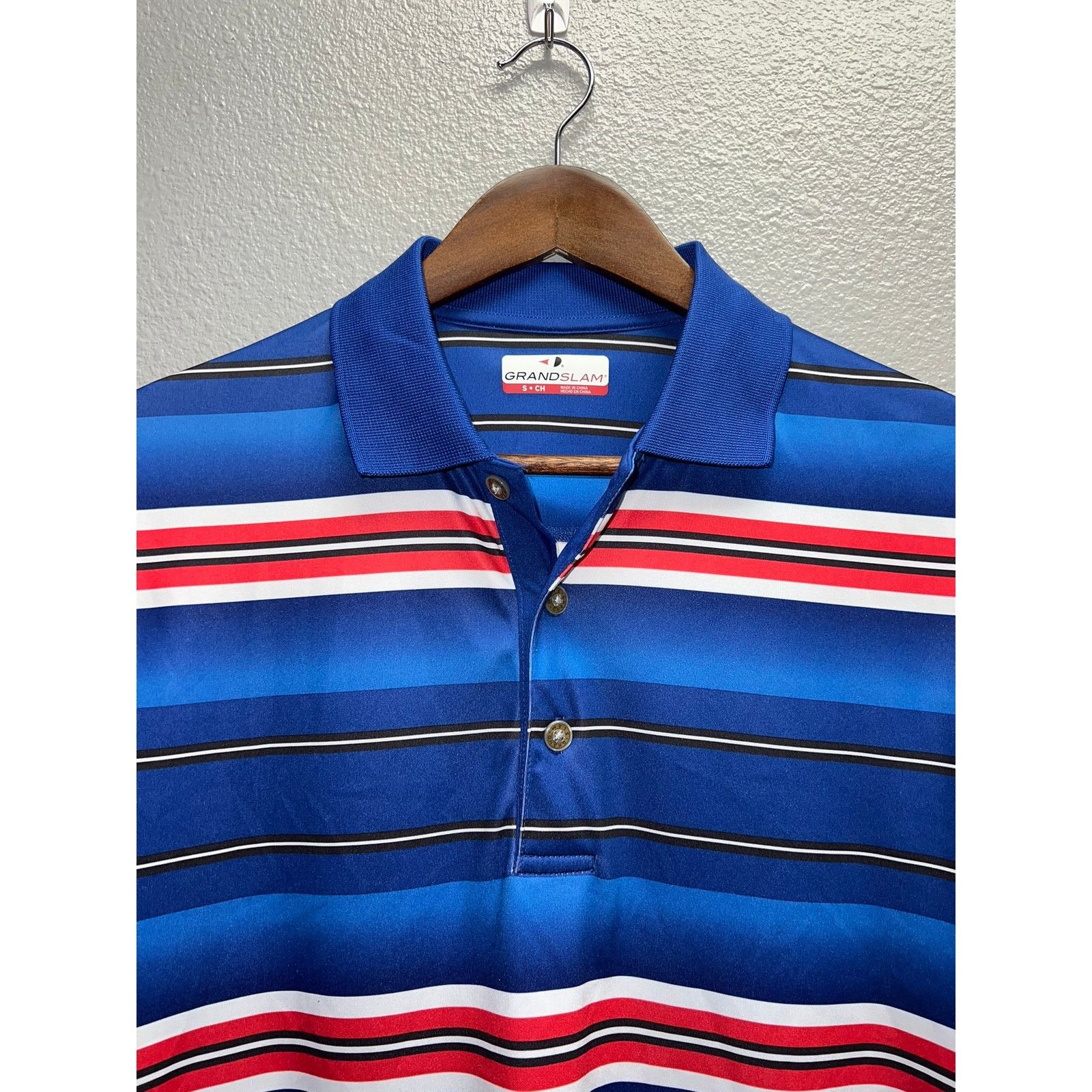 Grand Slam Grand Slam Blue Golf Polo Shirt Golfing Collared Mens Small Size US S / EU 44-46 / 1 - 2 Thumbnail