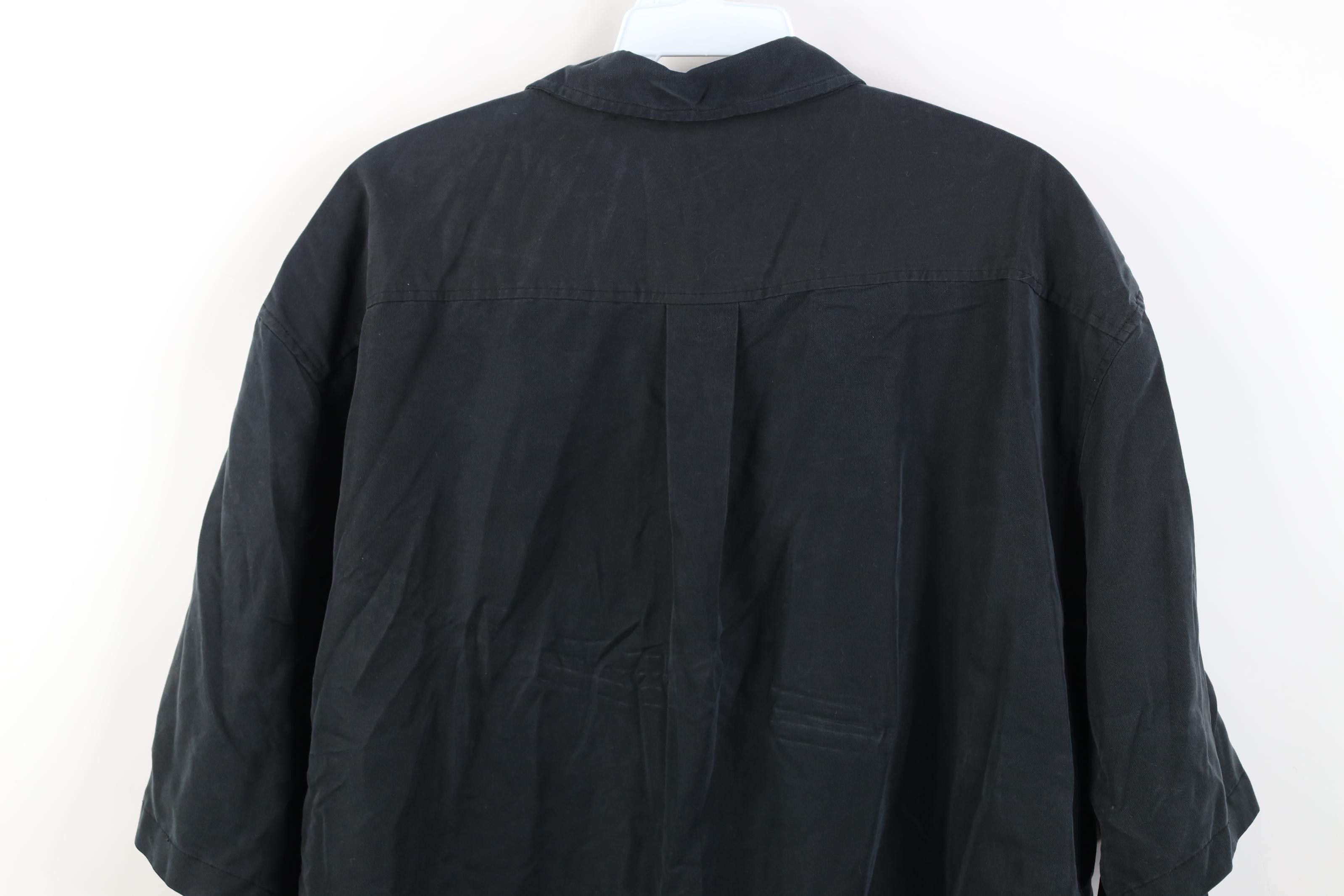 Asics Vintage Asics Spell Out Microfiber Short Sleeve Button Shirt Size US L / EU 52-54 / 3 - 16 Thumbnail