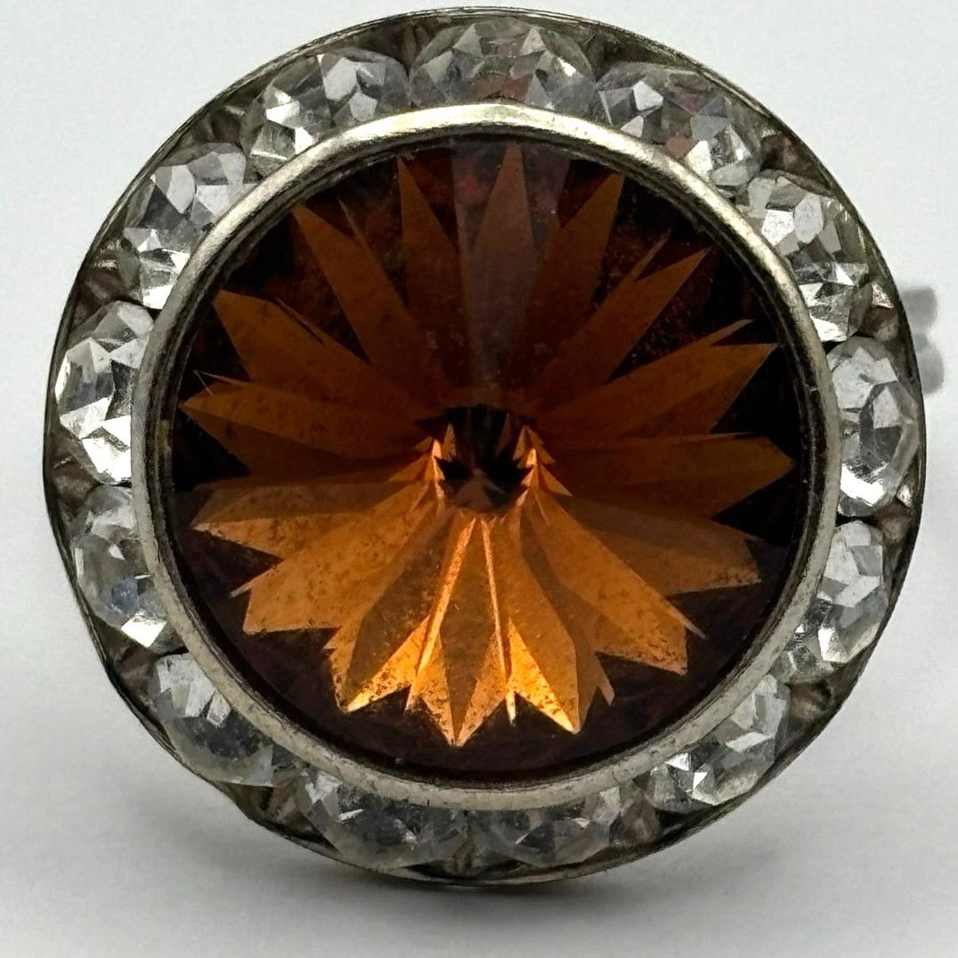 Other Silver & Brown Eye Ring Size ONE SIZE - 2 Thumbnail