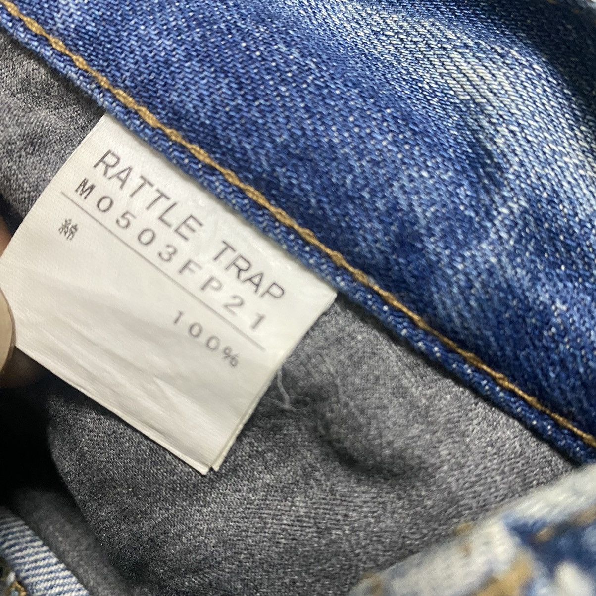 Japanese Brand RATTLE TRAP Denim Flare Jeans Size US 29 - 16 Thumbnail