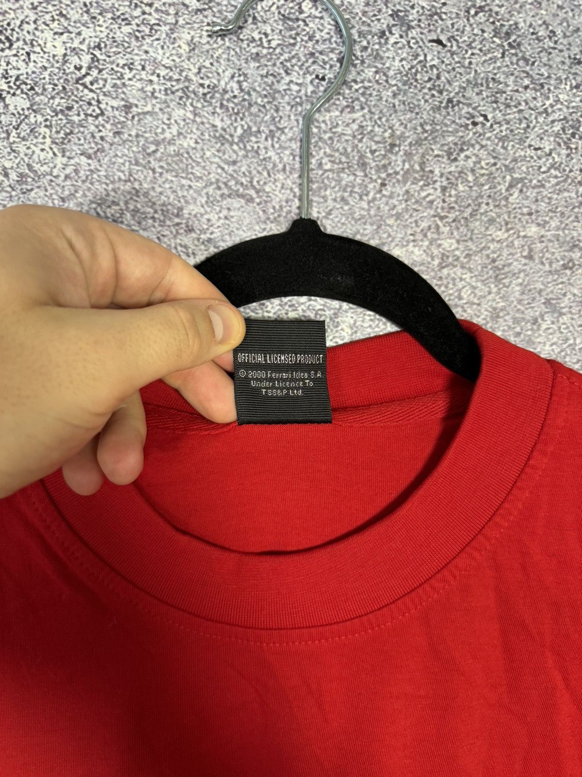 Ferrari × Formula 1 × Vintage Vintage Ferrari Racing 2000 Bolid Tee Official Product Size US XL / EU 56 / 4 - 9 Thumbnail