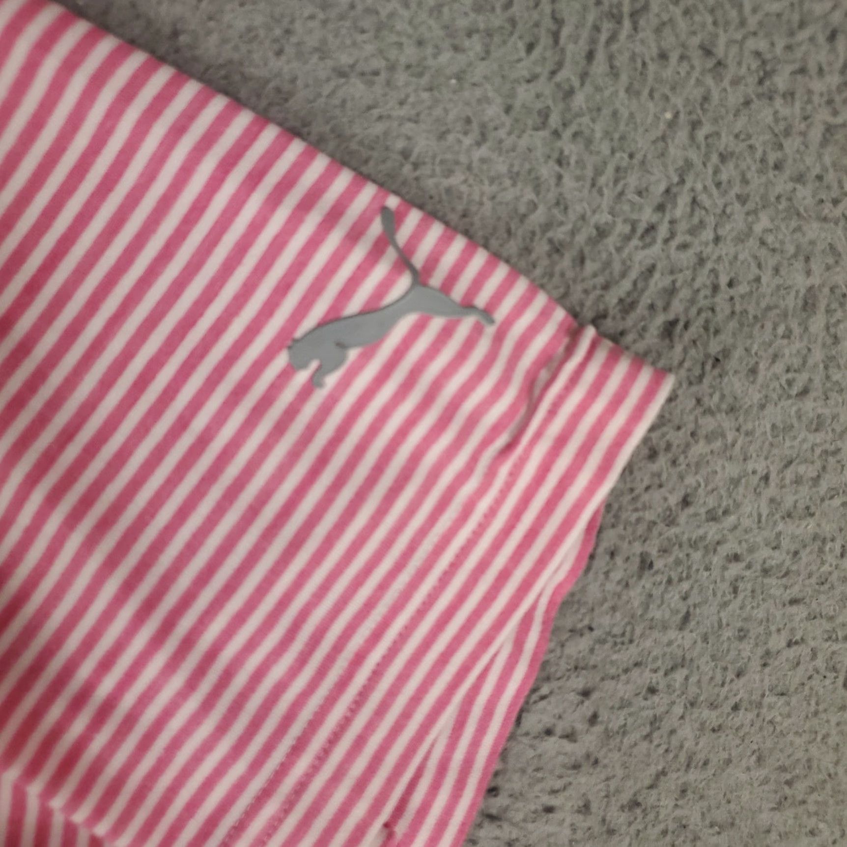 Puma Puma Polo Shirt Mens Size L Pink Striped Golf Casual Short Sleeve Polo Shirt Mens L Pink Striped Golf Casual Short Sleeve Size US L / EU 52-54 / 3 - 3 Thumbnail