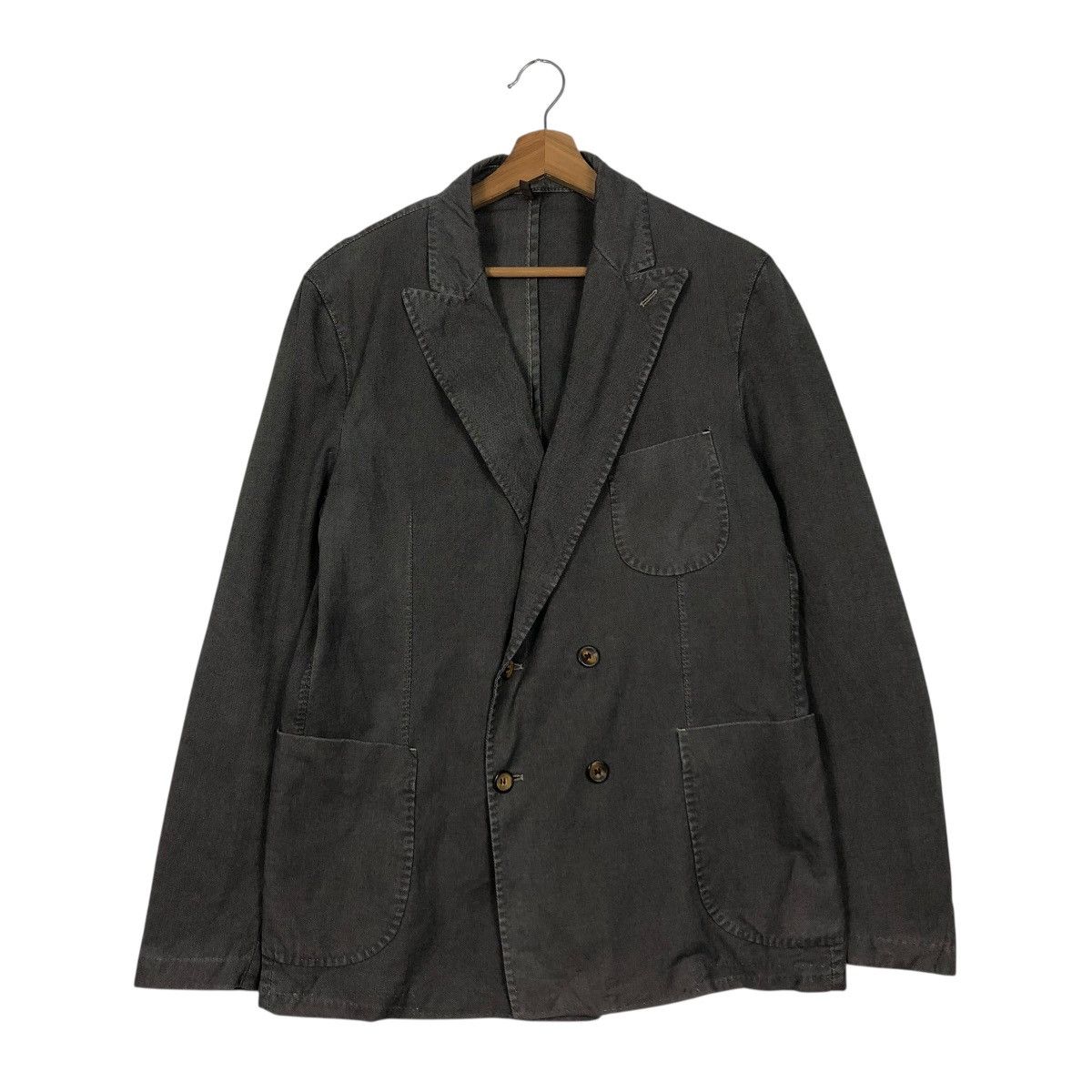 Vintage 🔥 CHORE JACKET DUCK CANVAS LABORATORI ITALIANI ISSEY MIYAKE Size US M / EU 48-50 / 2 - 3 Thumbnail