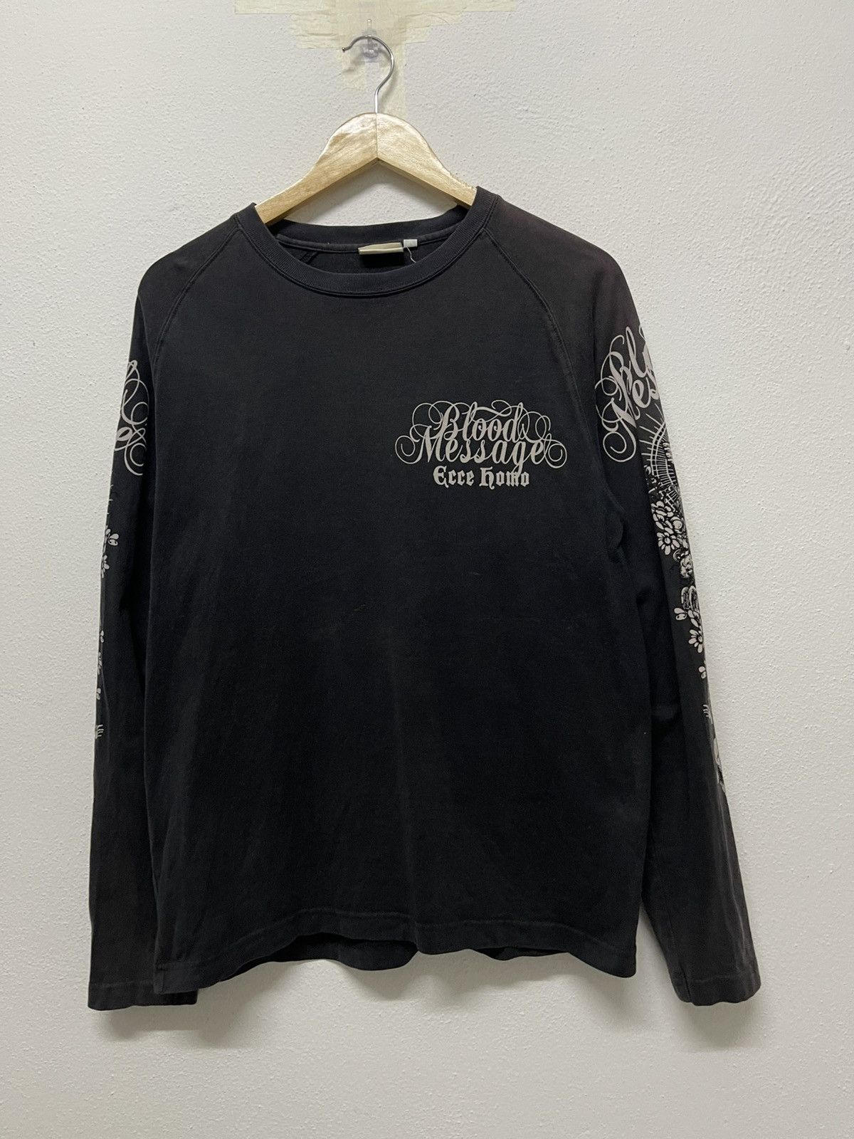 If Six Was Nine 2000s BLOOD MESSAGE JESUS CHRIST TEES SUN FADED Size US M / EU 48-50 / 2 - 2 Thumbnail