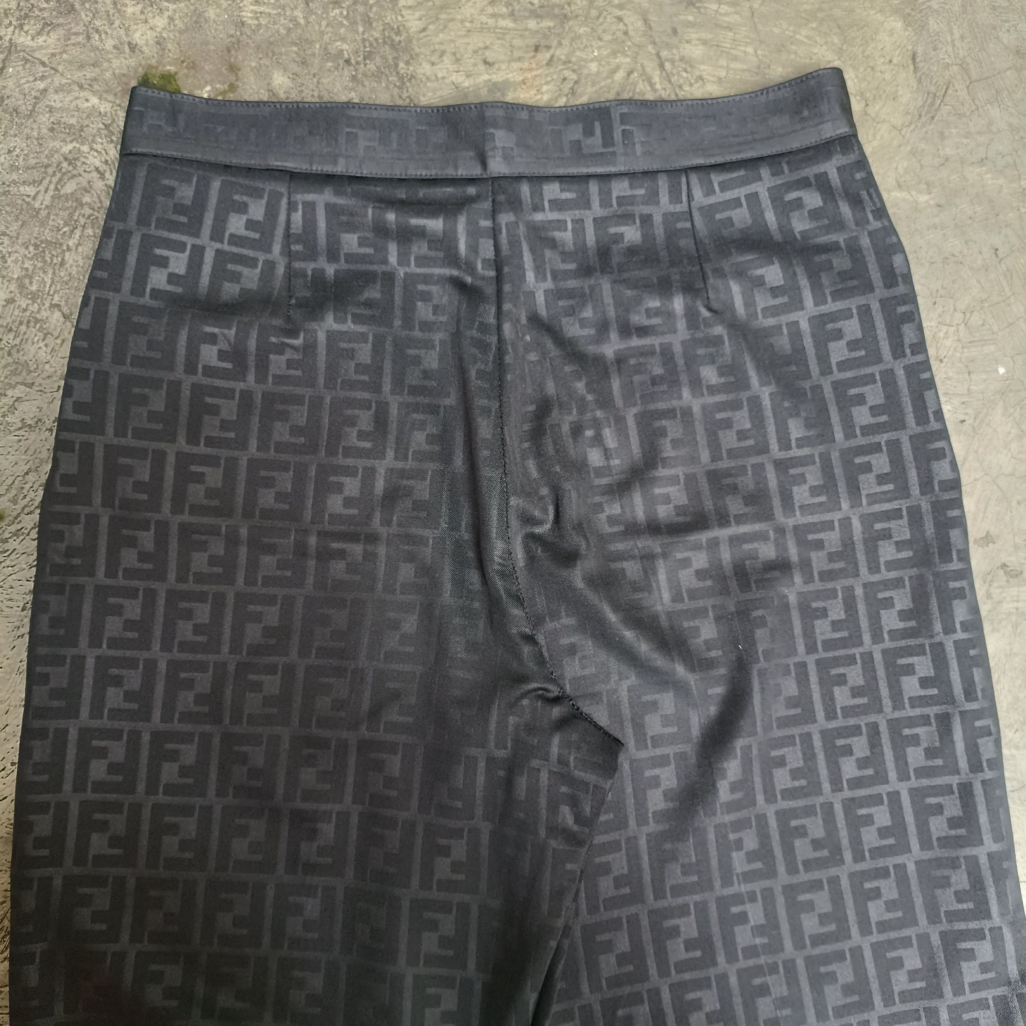 Fendi Vintage Fendi Monogram Pants Size 30" / US 8 / IT 44 - 5 Thumbnail