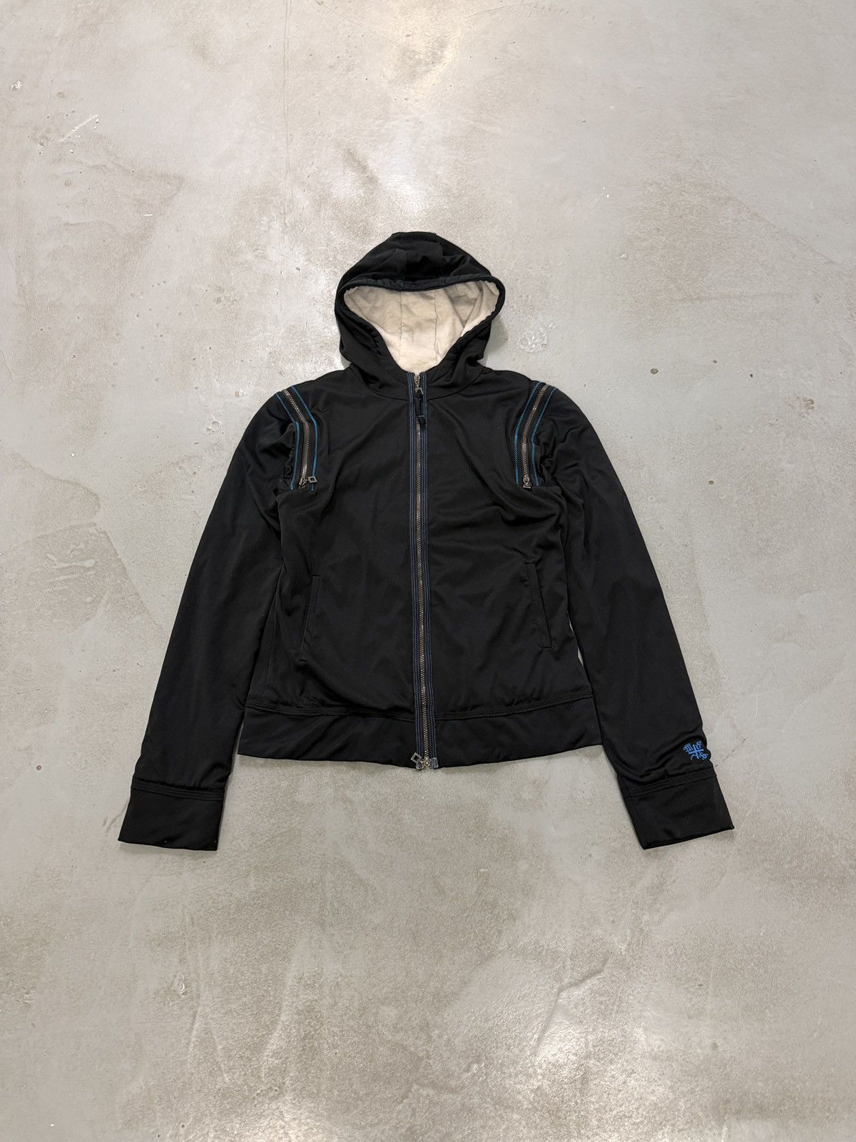 Marithe + Francois Girbaud Marithé François Girbaud Transformable Technical Zip Hoodie Size S / US 4 / IT 40 - 2 Thumbnail