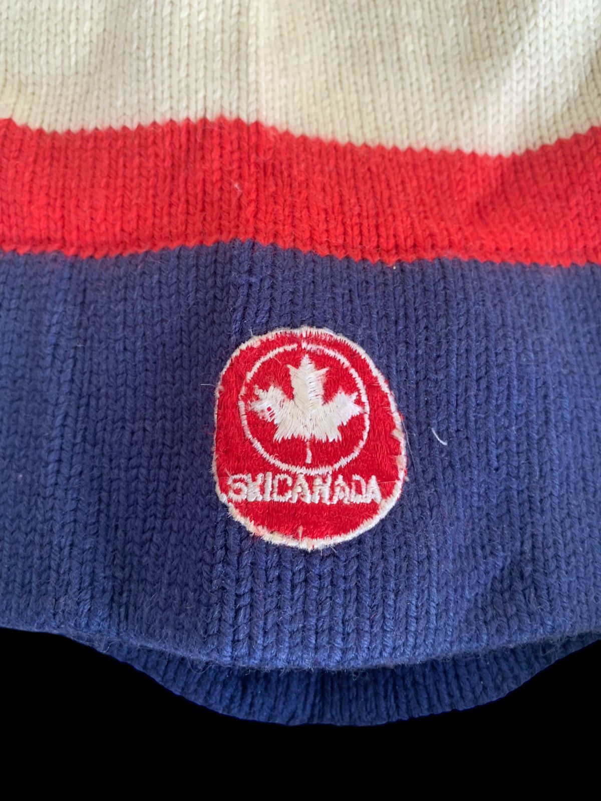 Japanese Brand × Kapital × Vintage Vintage Ski Canada Knitted Wool winter sessions beanie hats Size ONE SIZE - 7 Thumbnail