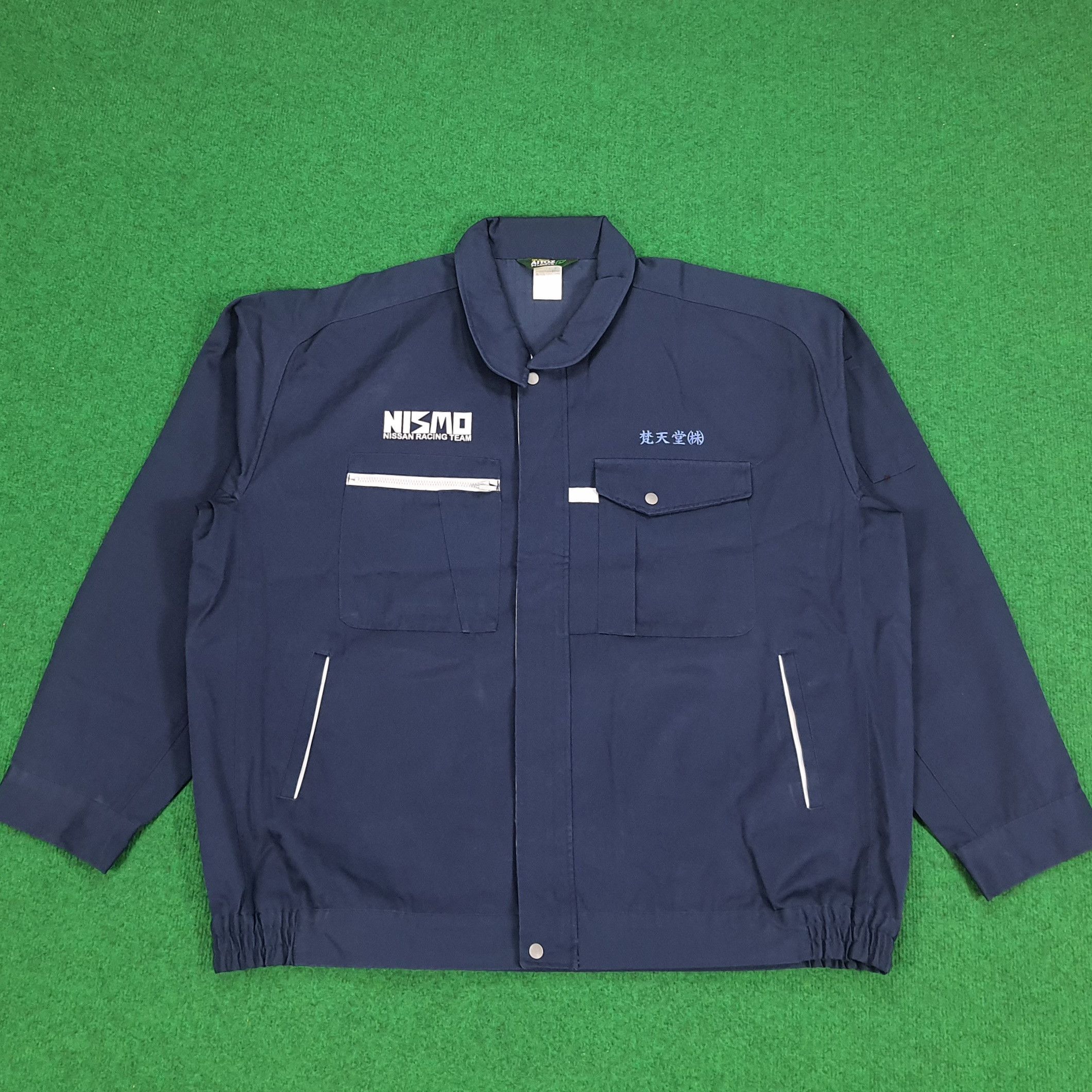 Japanese Brand × Vintage Vintage NISMO Nissan Racing Team Japan Motorsports Jacket Size US XXL / EU 58 / 5 - 3 Thumbnail
