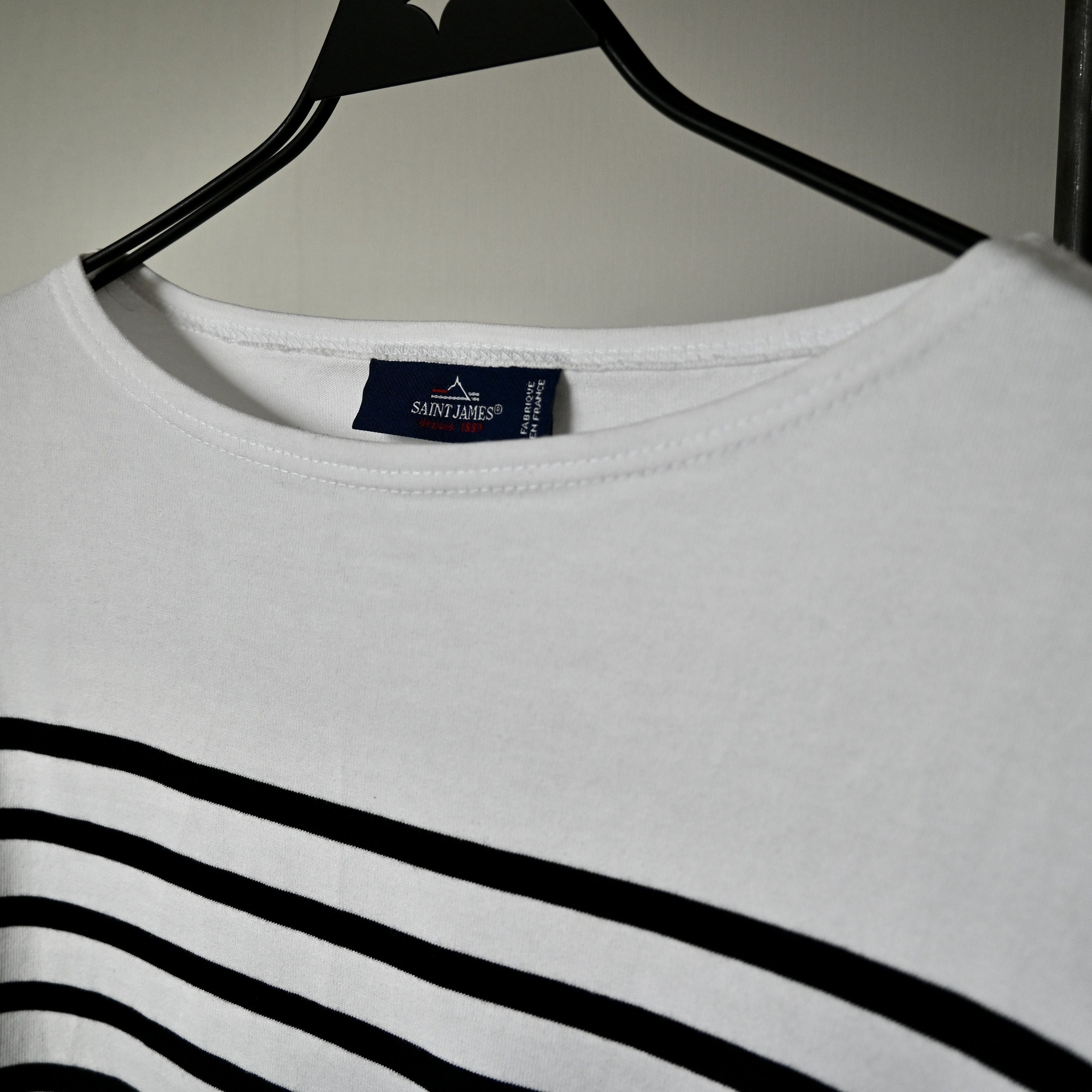 Saint James SAINT JAMES "NAVAL" 3/4 sleeve authentic sailor shirt, 5/ML Size US M / EU 48-50 / 2 - 5 Thumbnail