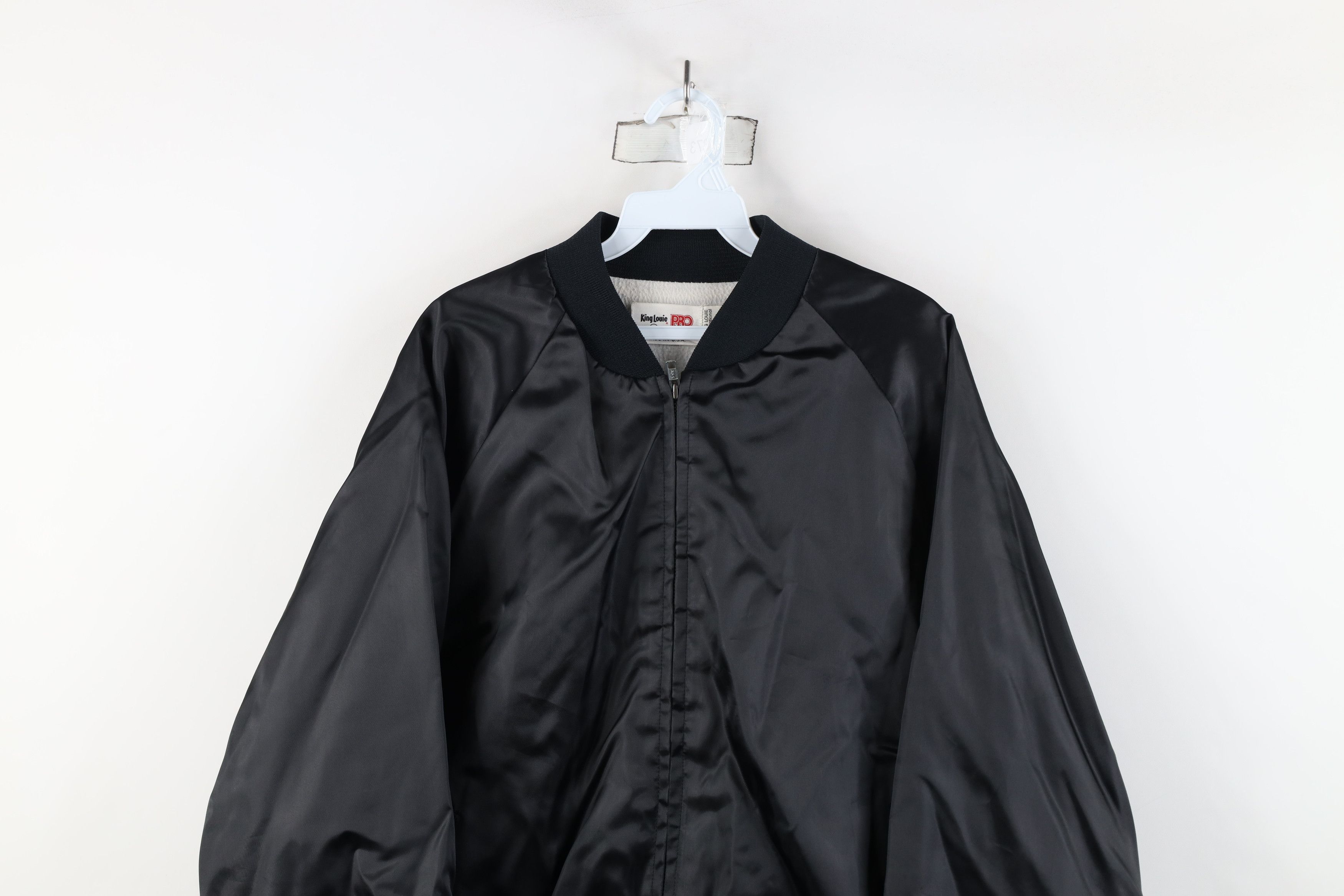 Vintage Vintage 80s 90s Music Festival Satin Bomber Jacket USA Size US XL / EU 56 / 4 - 2 Thumbnail