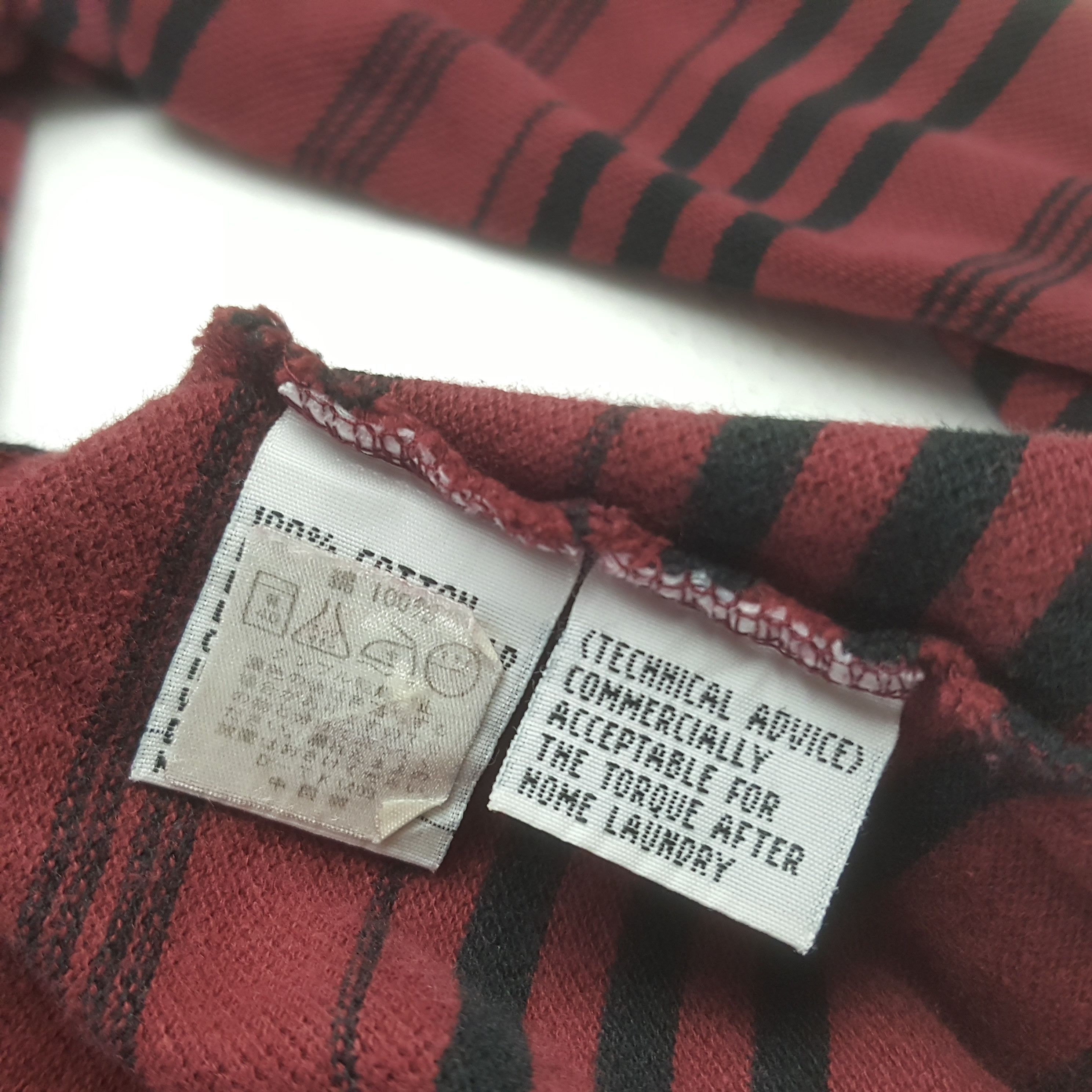 Yves Saint Laurent Vintage Yves Saint Laurent Striped Polos Shirt Size US S / EU 44-46 / 1 - 6 Thumbnail